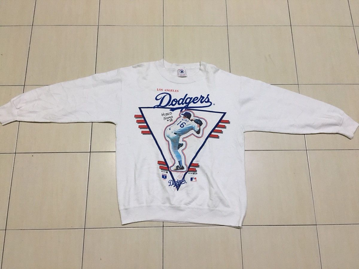 MLB × Vintage Vintage Los Angeles Dodgers Sweatshirt Big Logo Baseball Size US M / EU 48-50 / 2 - 4 Thumbnail