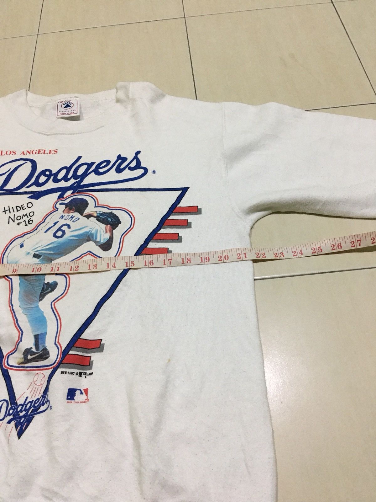 MLB × Vintage Vintage Los Angeles Dodgers Sweatshirt Big Logo Baseball Size US M / EU 48-50 / 2 - 10 Thumbnail