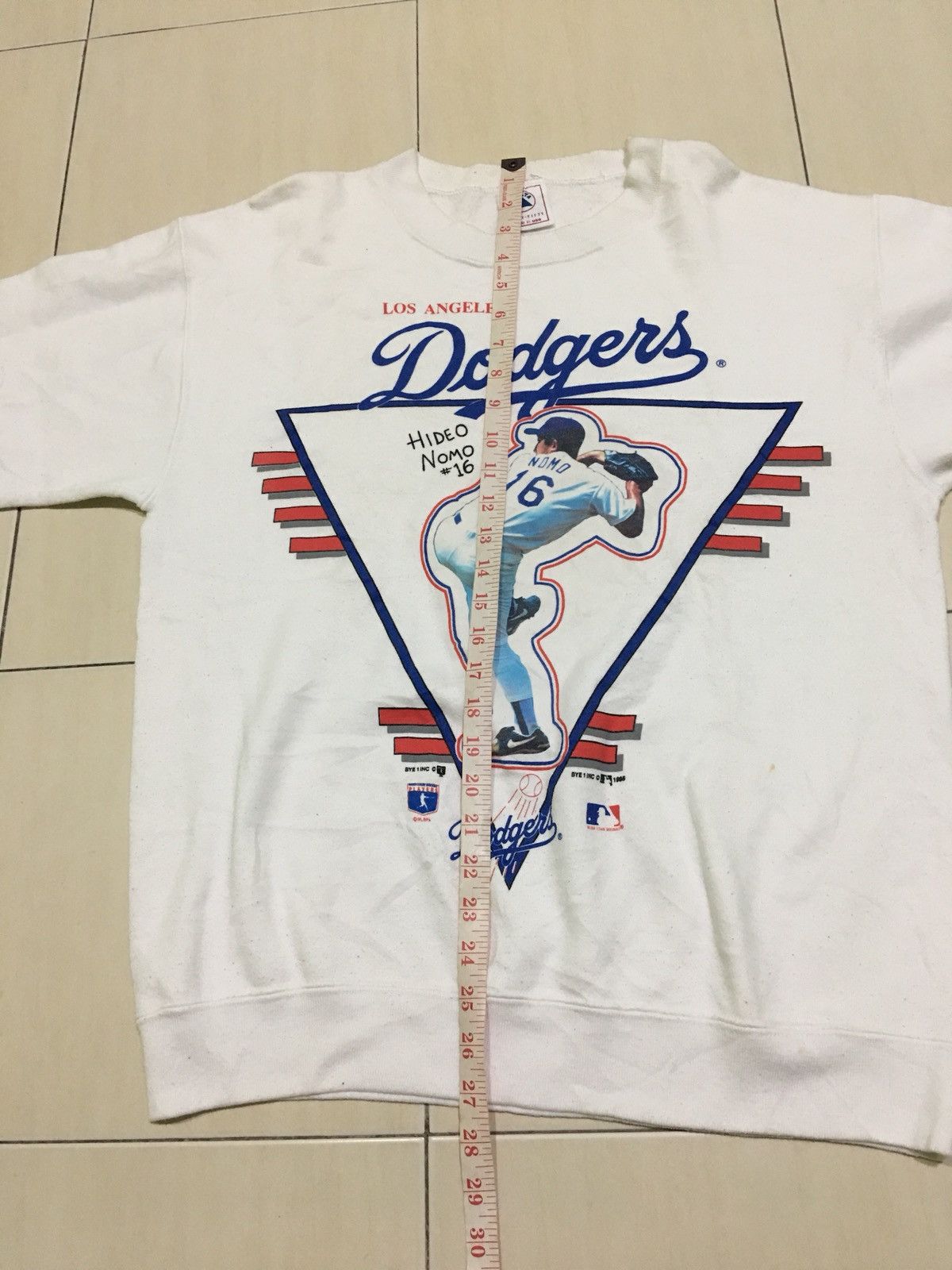 MLB × Vintage Vintage Los Angeles Dodgers Sweatshirt Big Logo Baseball Size US M / EU 48-50 / 2 - 11 Thumbnail