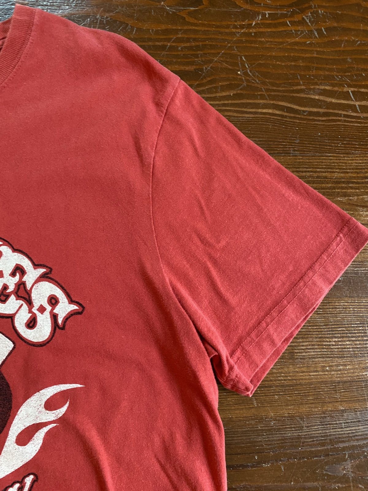 Lucky Brand Vintage Y2K Lucky Brand Dry Aces Death Valley Motorcycle Tee Size US M / EU 48-50 / 2 - 7 Thumbnail