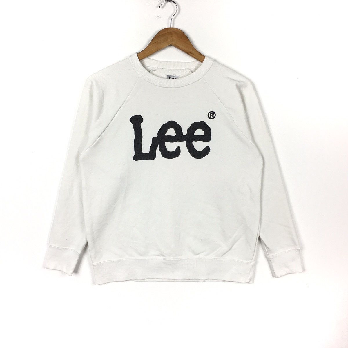 Lee LEE SANFORIZED Denim Union Made JeansRinger White Sweatshirt Size US M / EU 48-50 / 2 - 1 Thumbnail