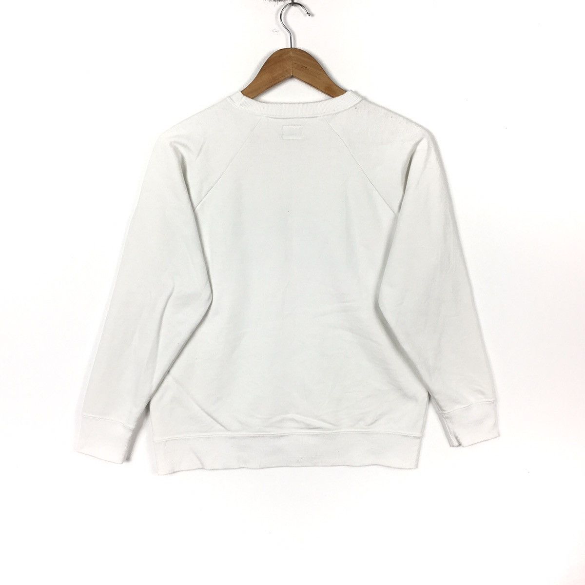 Lee LEE SANFORIZED Denim Union Made JeansRinger White Sweatshirt Size US M / EU 48-50 / 2 - 4 Thumbnail