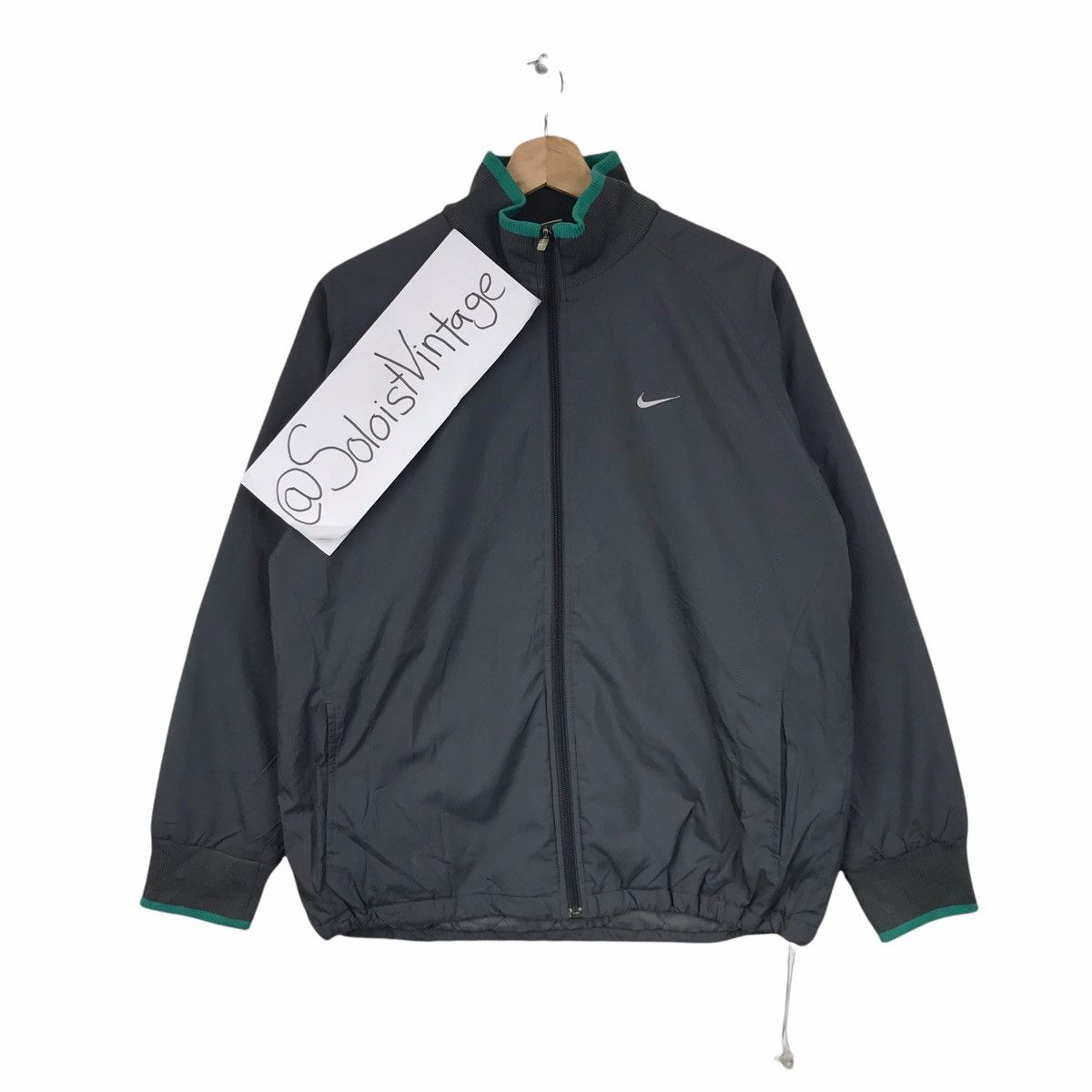 Nike NIKE SWOOSH WINDBREAKER Zipper Jacket Size US M / EU 48-50 / 2 - 1 Thumbnail