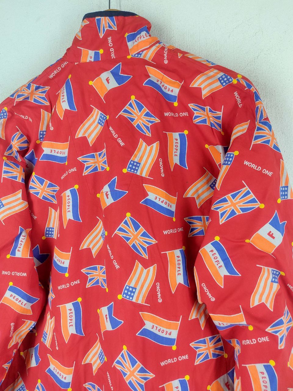 Japanese Brand × Vintage Sasage Red Fullprinted Jacket Size US M / EU 48-50 / 2 - 6 Thumbnail