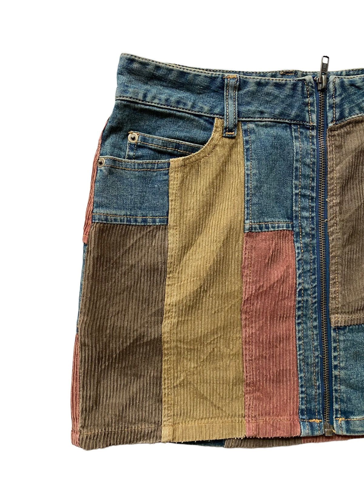 Hysteric Glamour Hysteric Love Boat Jeans Cordoroy Pachwork kapital design Size 27" / US 4 / IT 40 - 3 Thumbnail