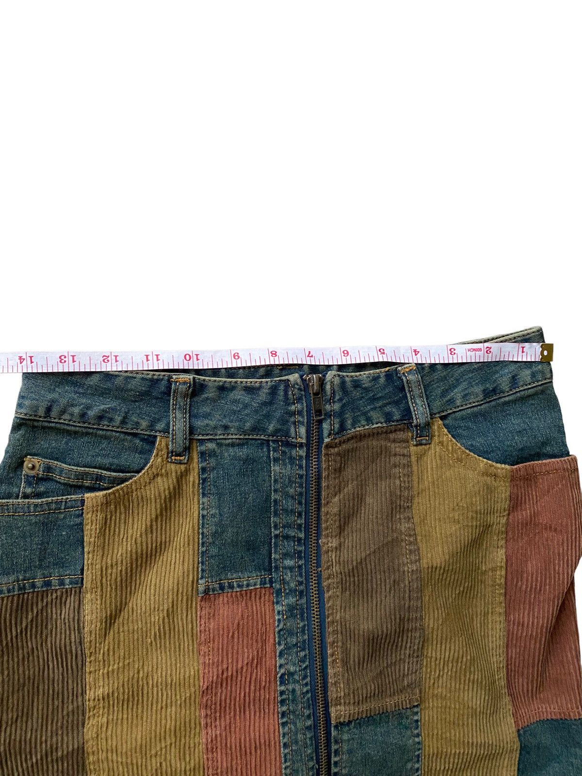 Hysteric Glamour Hysteric Love Boat Jeans Cordoroy Pachwork kapital design Size 27" / US 4 / IT 40 - 7 Thumbnail