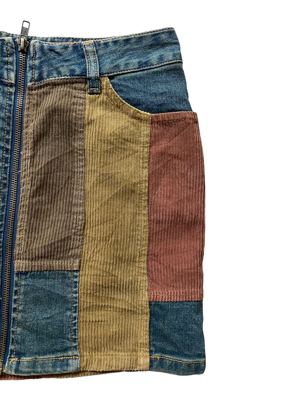 Hysteric Glamour Hysteric Love Boat Jeans Cordoroy Pachwork kapital design Size 27" / US 4 / IT 40 - 4 Thumbnail