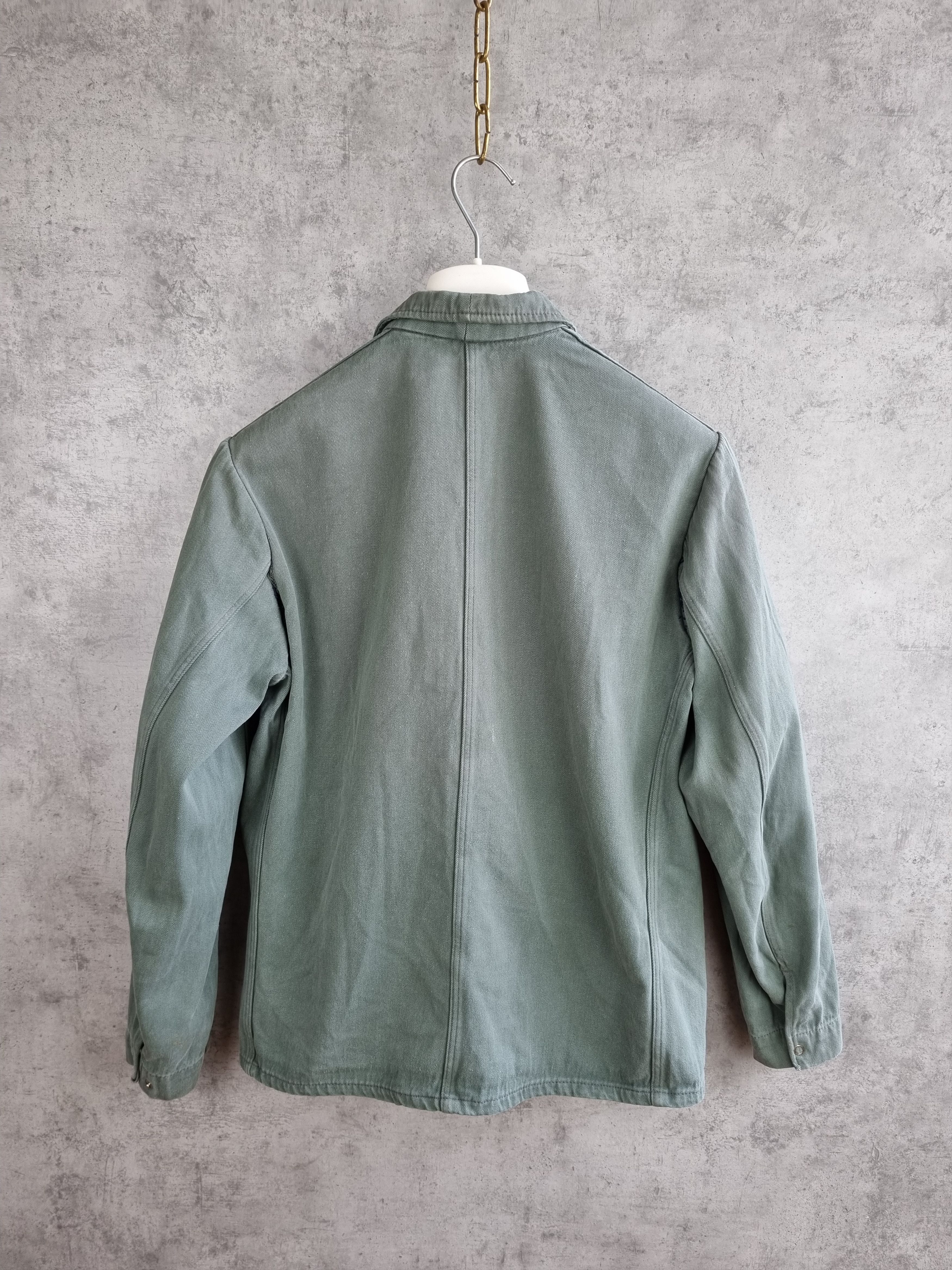 Le Laboureur × Vetra Rare 70s Faded WORKER Over Shirt Jacket Size US M / EU 48-50 / 2 - 7 Thumbnail