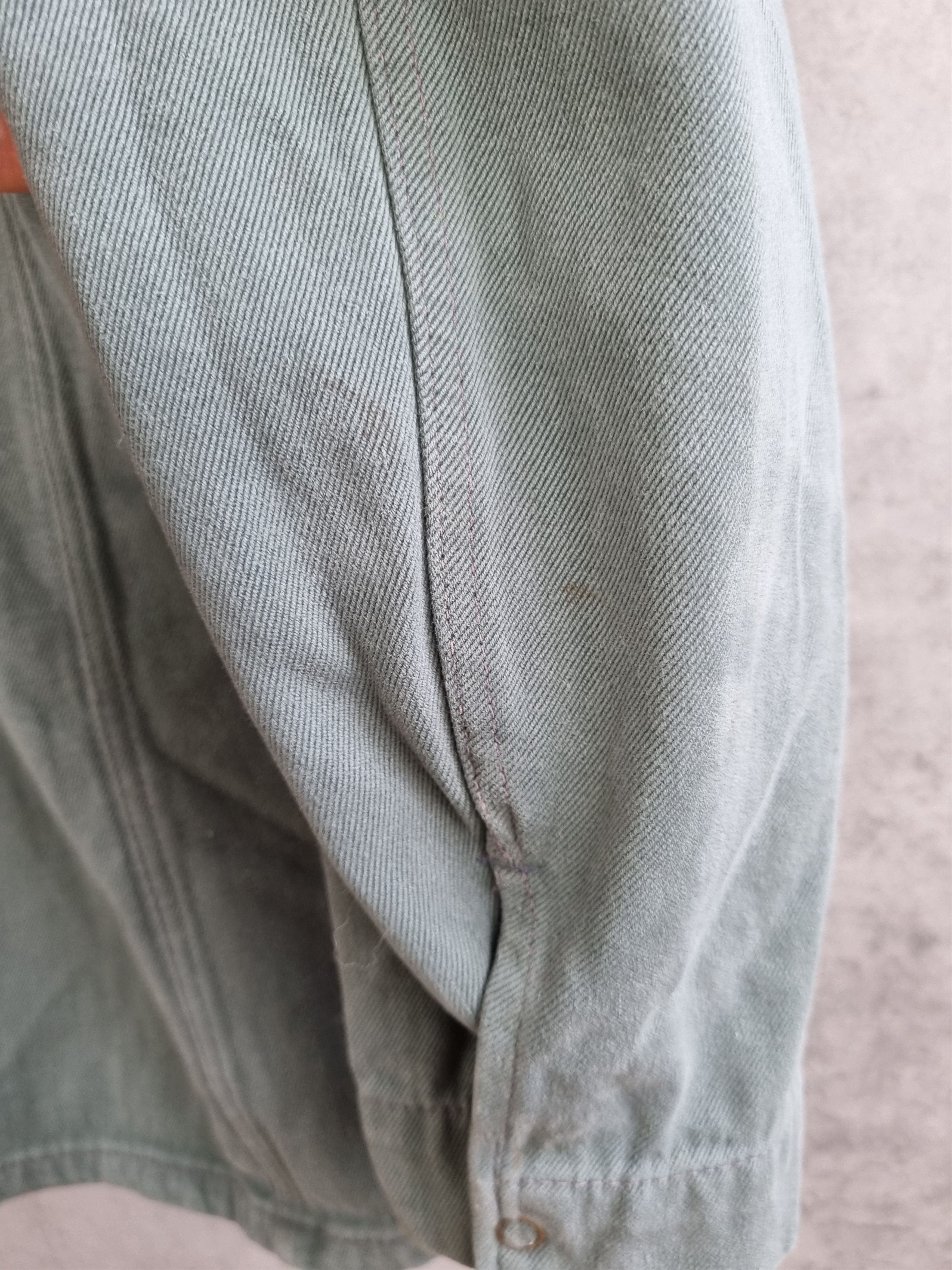 Le Laboureur × Vetra Rare 70s Faded WORKER Over Shirt Jacket Size US M / EU 48-50 / 2 - 12 Thumbnail