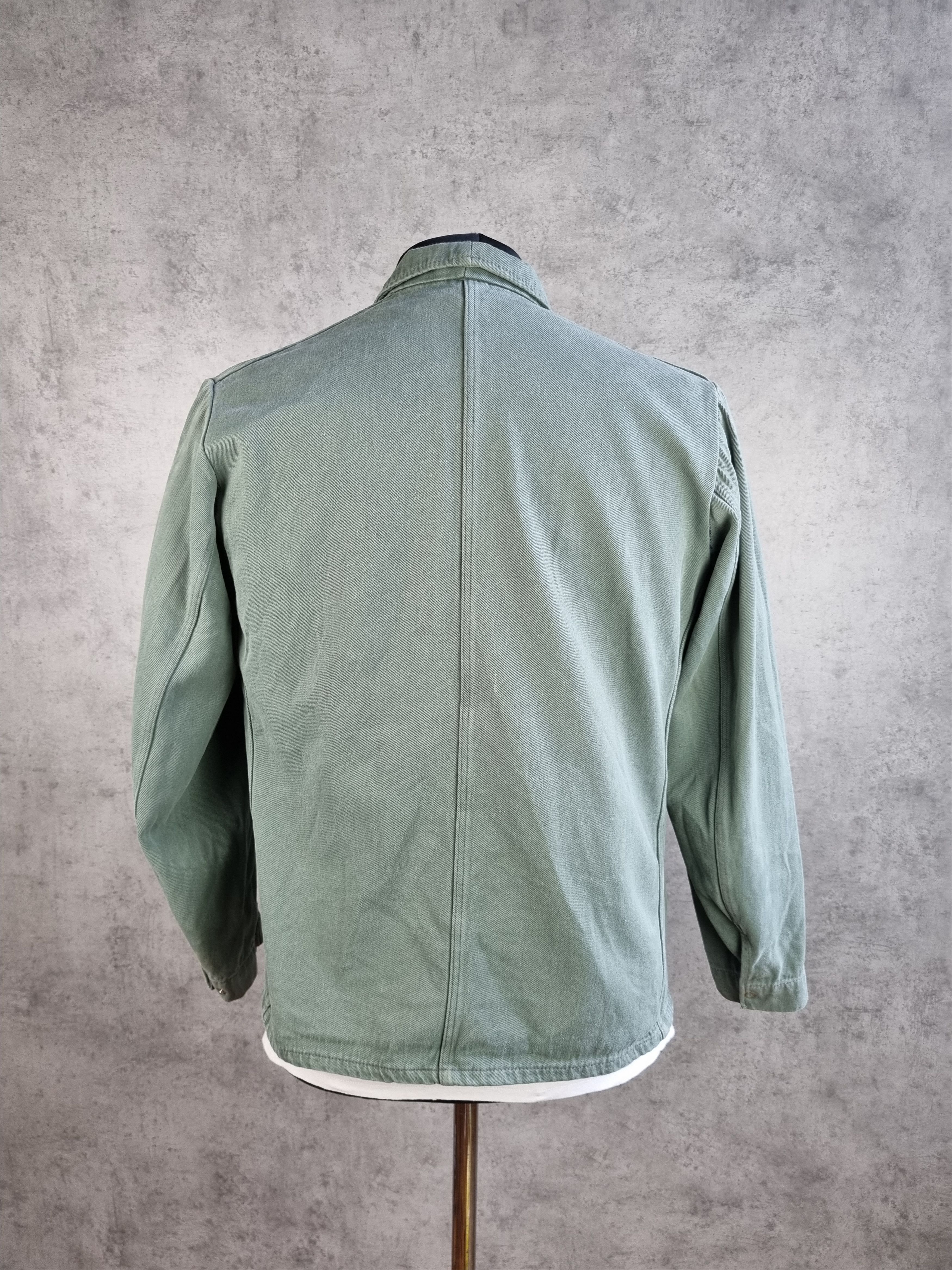 Le Laboureur × Vetra Rare 70s Faded WORKER Over Shirt Jacket Size US M / EU 48-50 / 2 - 5 Thumbnail