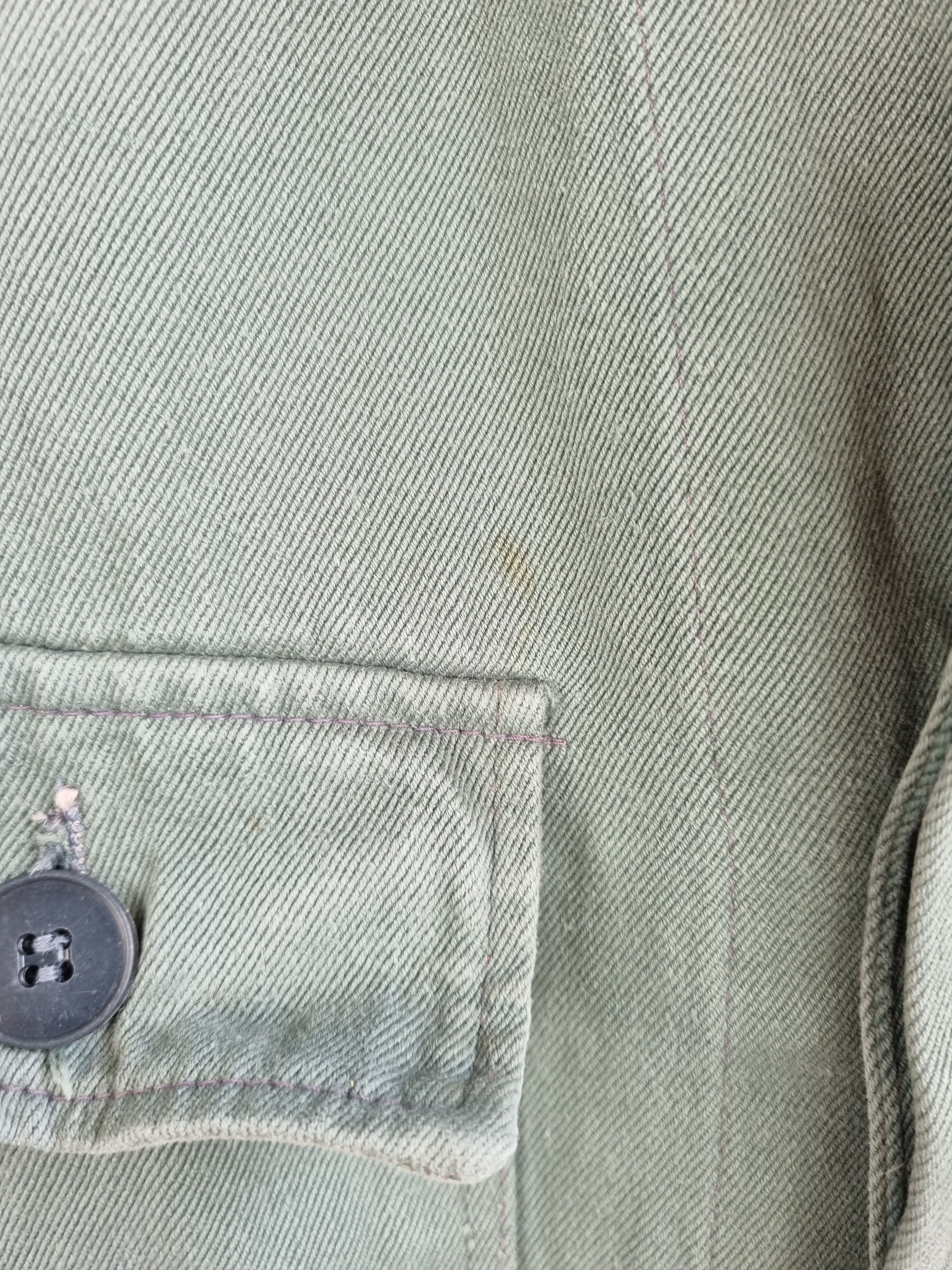 Le Laboureur × Vetra Rare 70s Faded WORKER Over Shirt Jacket Size US M / EU 48-50 / 2 - 13 Thumbnail