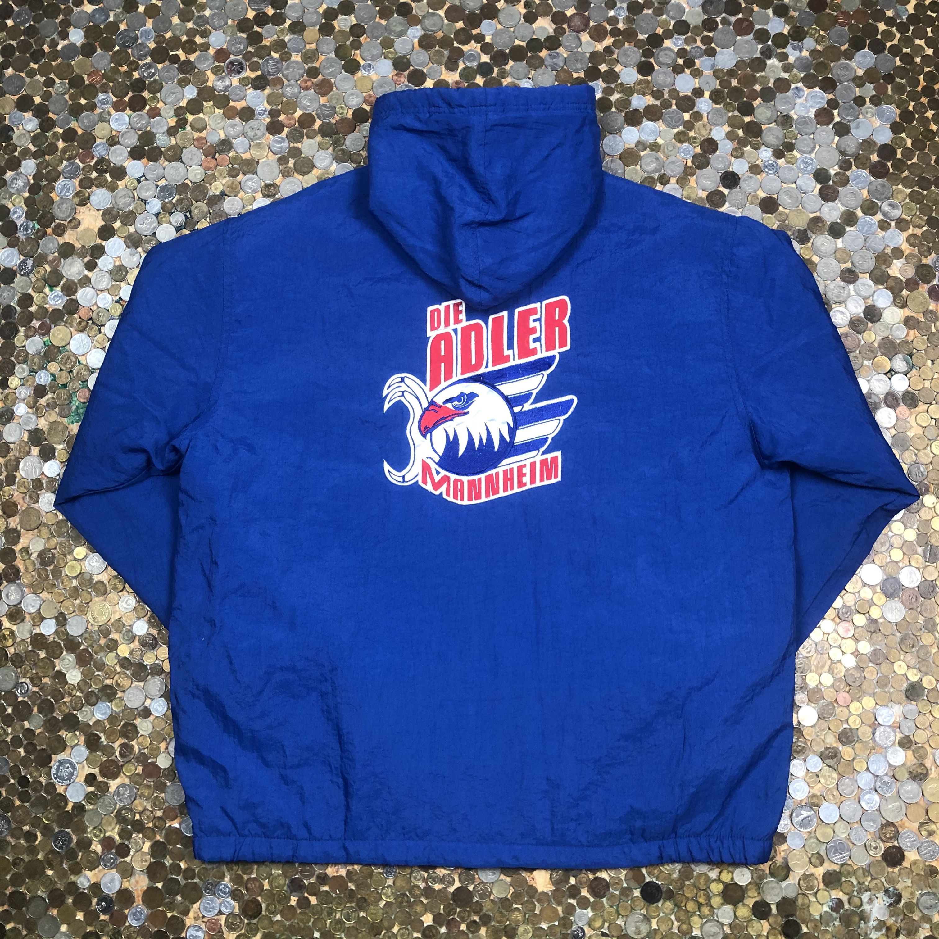 Starter × Vintage Starter zip Mainhem eagle jacket with hoodie 90s Size US XL / EU 56 / 4 - 6 Thumbnail