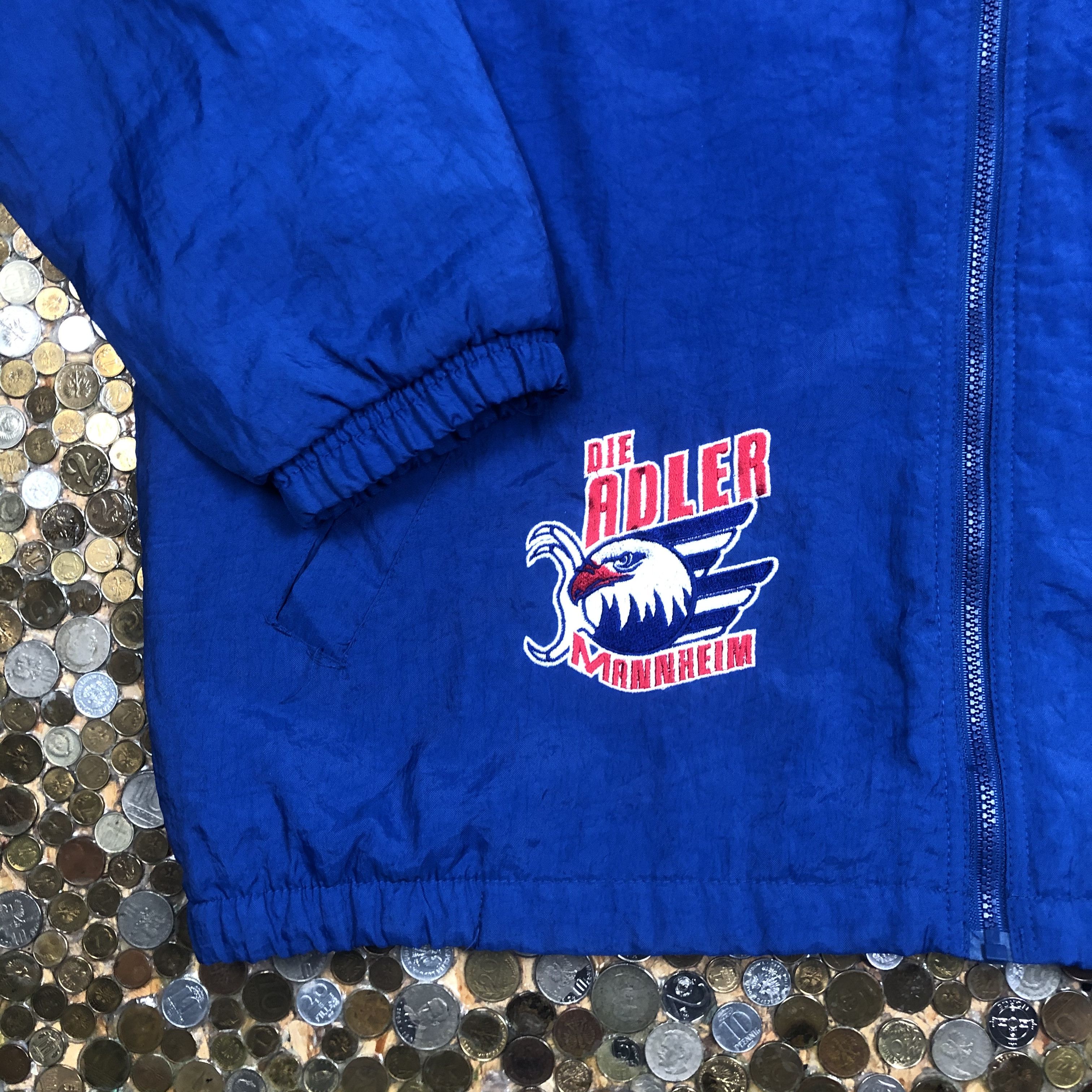 Starter × Vintage Starter zip Mainhem eagle jacket with hoodie 90s Size US XL / EU 56 / 4 - 3 Thumbnail