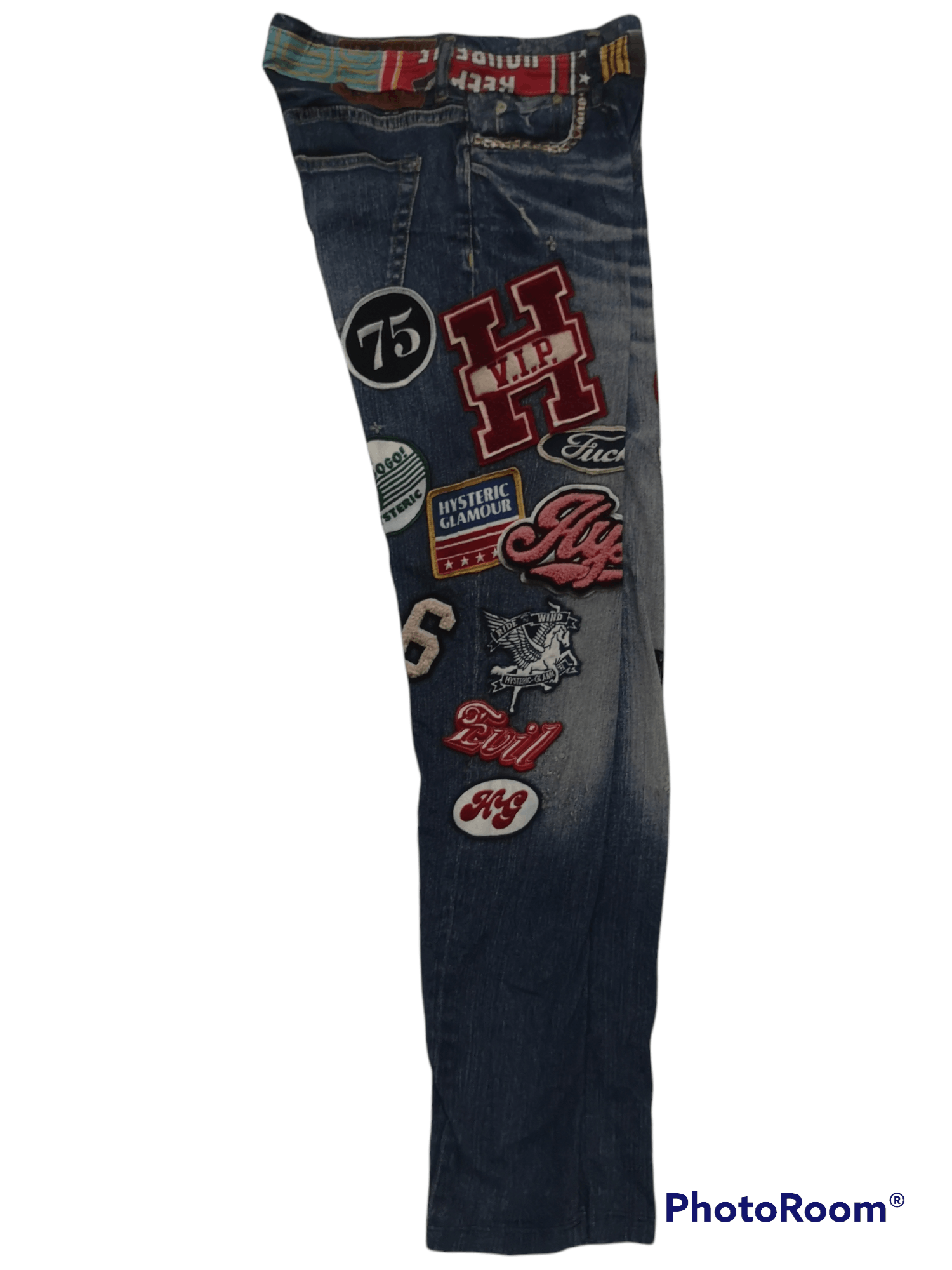 Hysteric Glamour × Japanese Brand Hysteric Glamour Patches Design Leggings Size US 26 / EU 42 - 7 Thumbnail