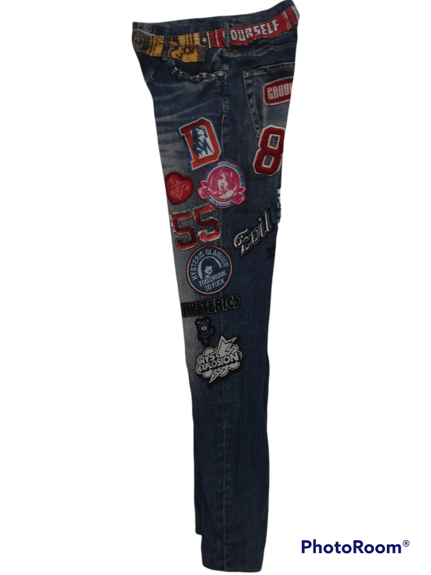 Hysteric Glamour × Japanese Brand Hysteric Glamour Patches Design Leggings Size US 26 / EU 42 - 6 Thumbnail