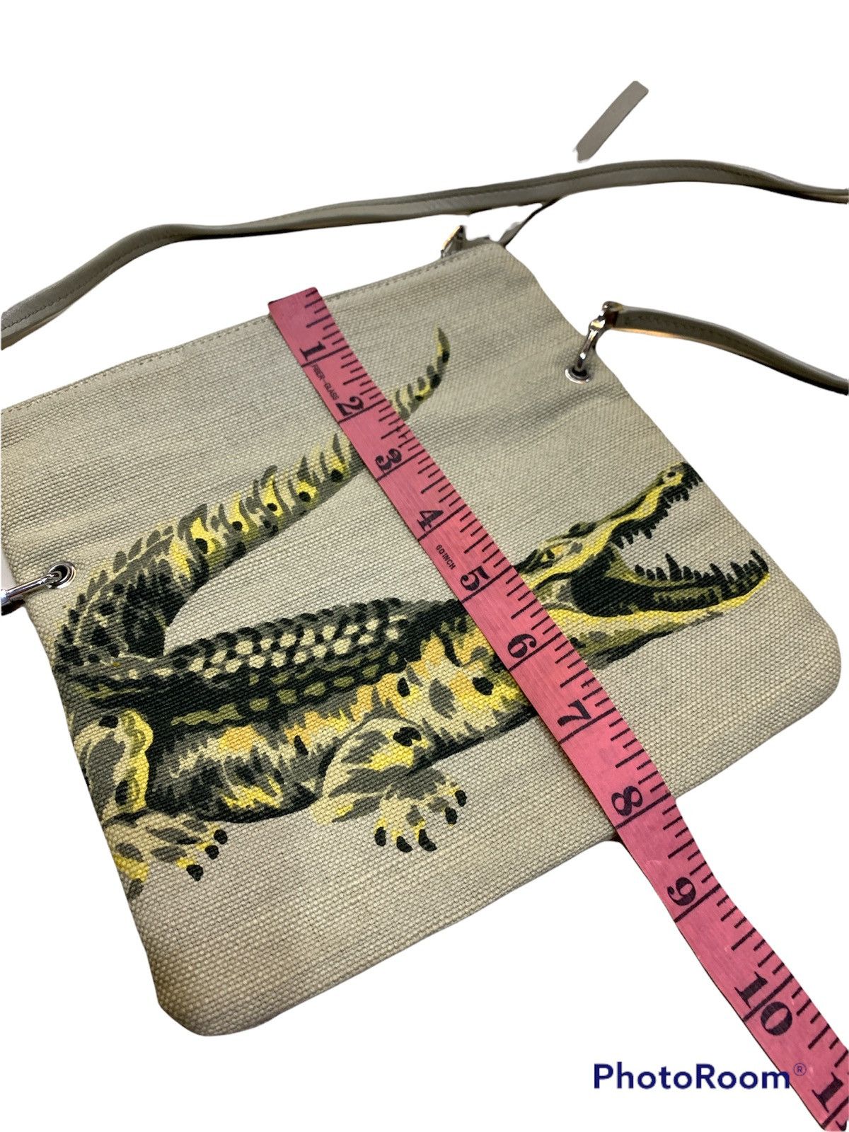 Lacoste CROCODILE SKETCH LACOSTE SQUARE SLING BAG Size ONE SIZE - 3 Thumbnail