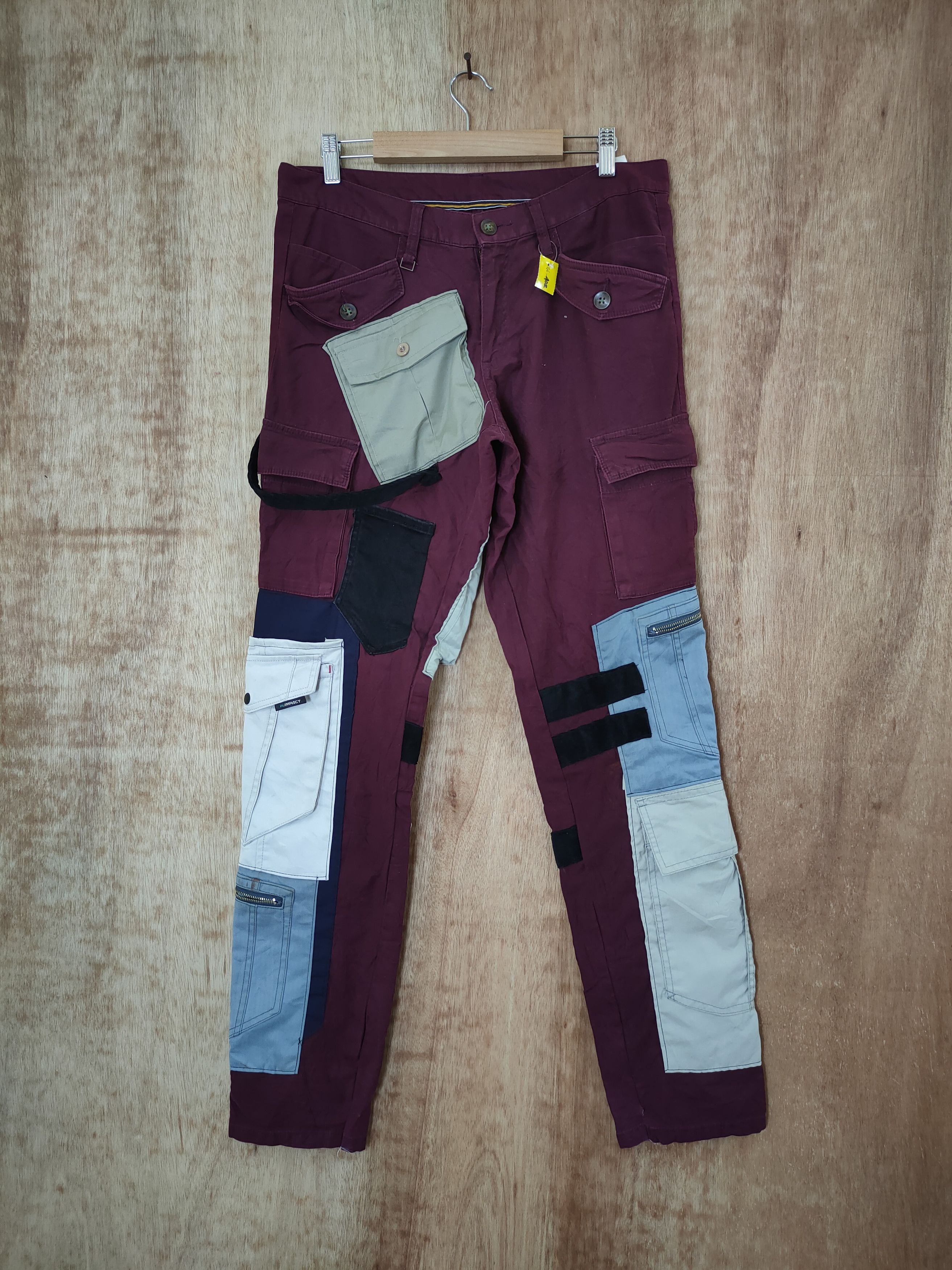 Japanese Brand Here's street reworked reconstruct cargo pants #46-402DL Size US 32 / EU 48 - 1 Thumbnail