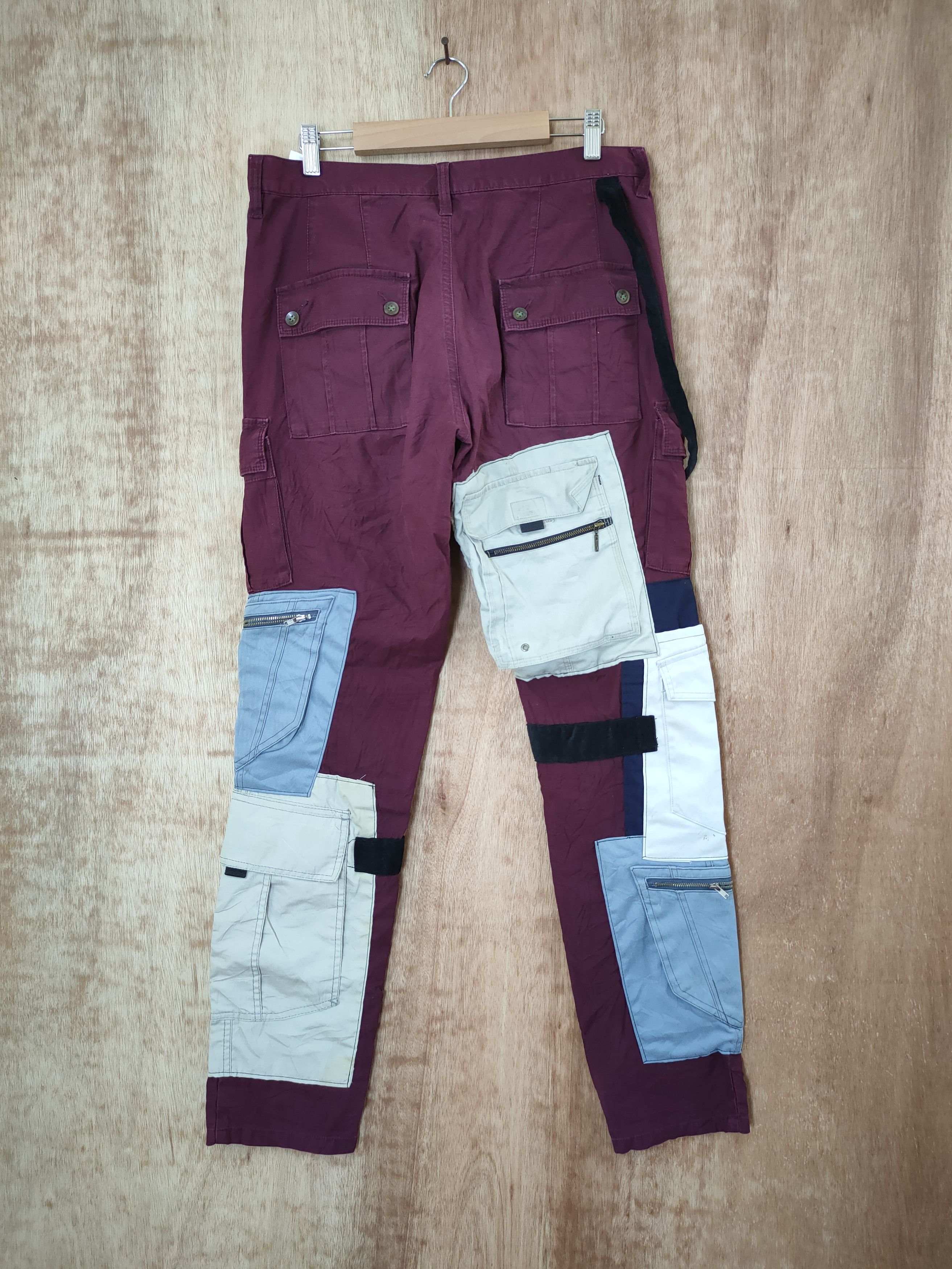 Japanese Brand Here's street reworked reconstruct cargo pants #46-402DL Size US 32 / EU 48 - 6 Thumbnail