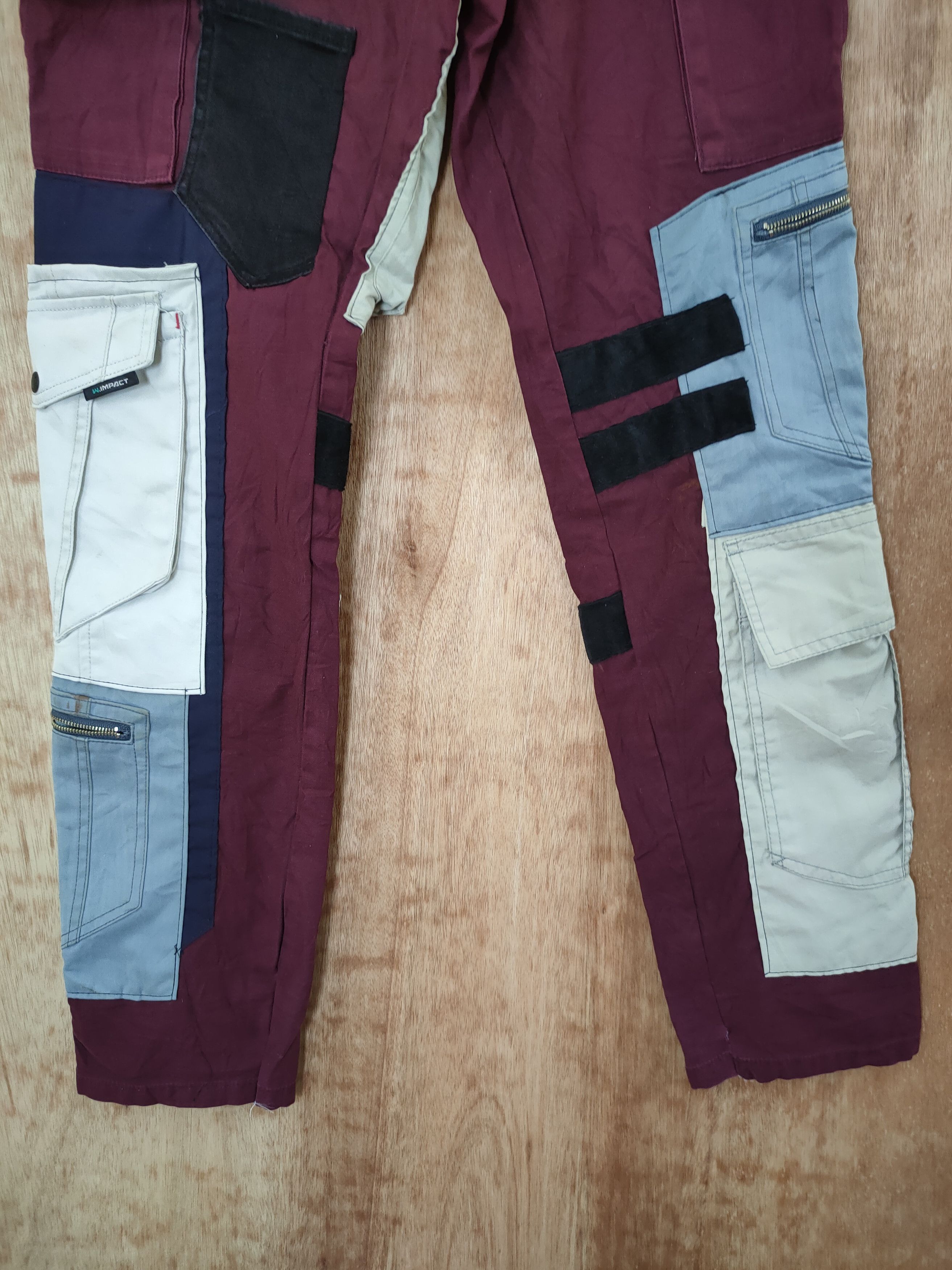 Japanese Brand Here's street reworked reconstruct cargo pants #46-402DL Size US 32 / EU 48 - 2 Thumbnail