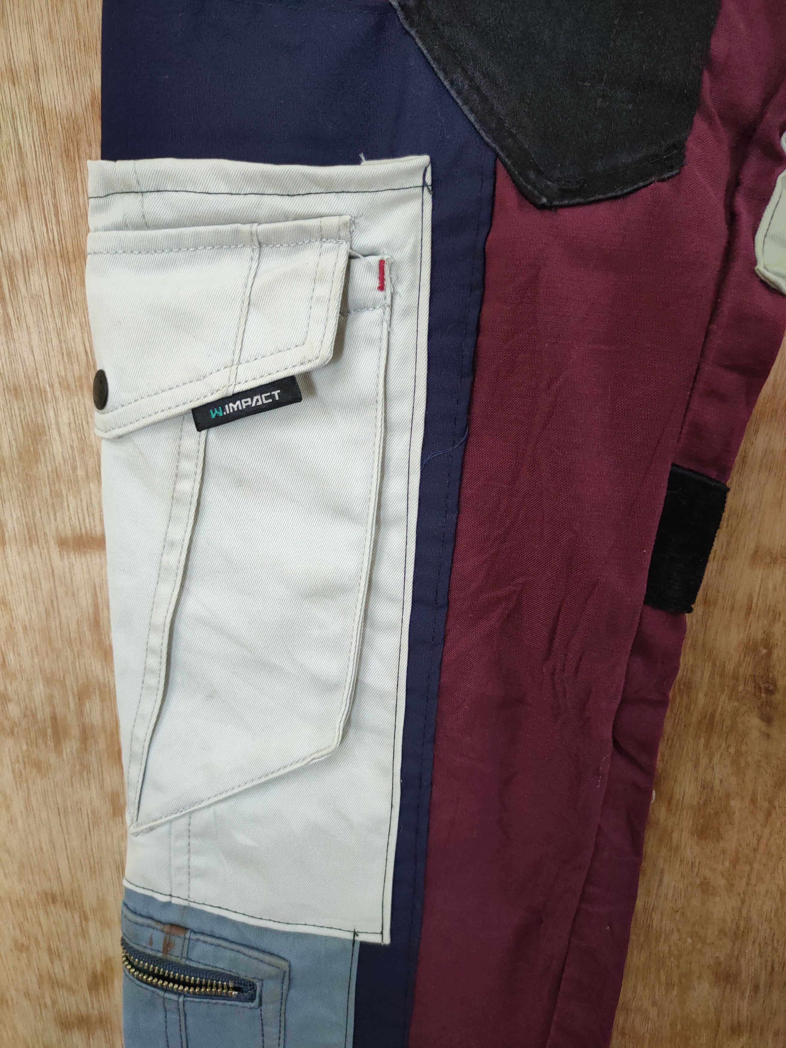 Japanese Brand Here's street reworked reconstruct cargo pants #46-402DL Size US 32 / EU 48 - 4 Thumbnail