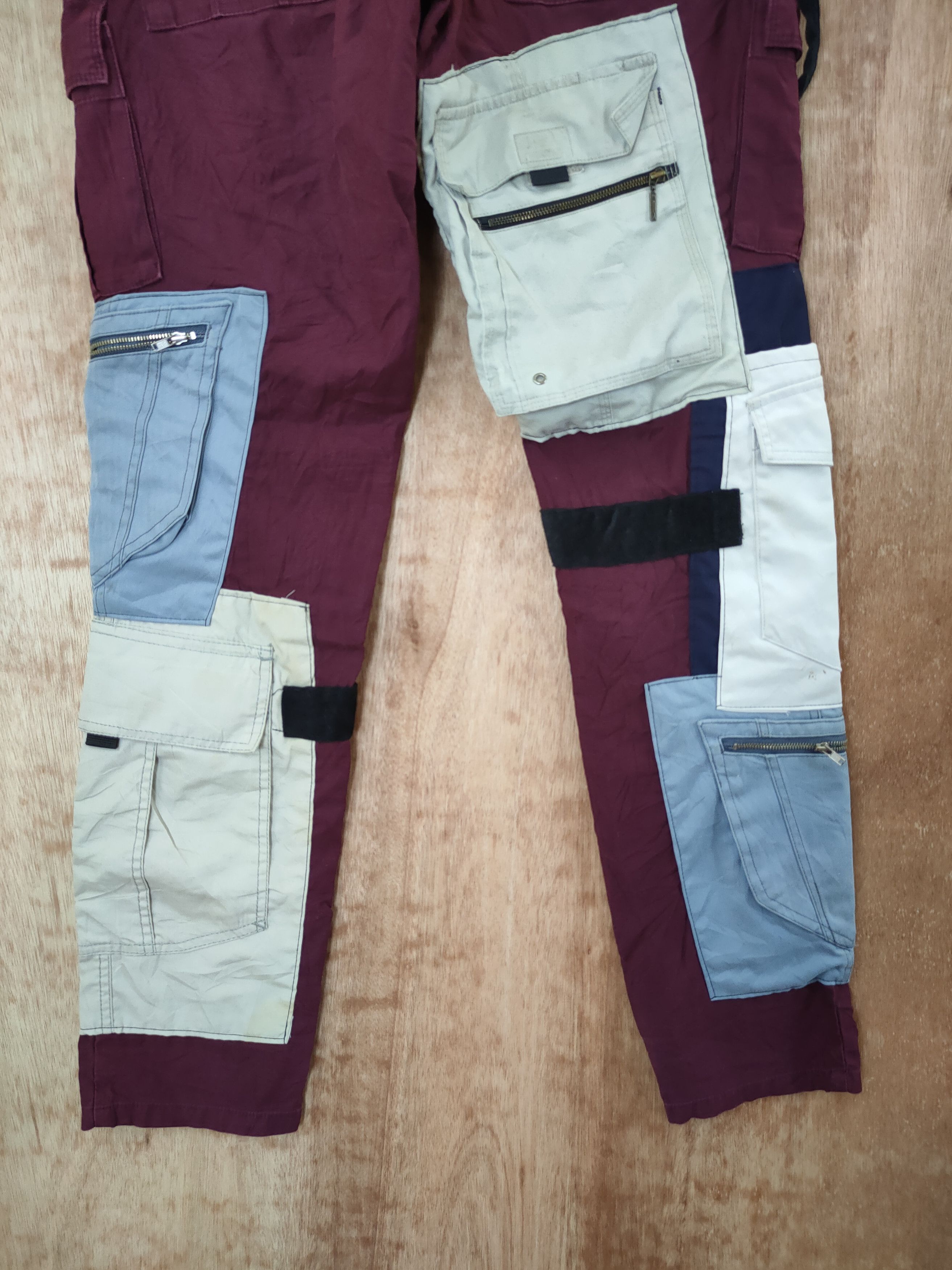 Japanese Brand Here's street reworked reconstruct cargo pants #46-402DL Size US 32 / EU 48 - 7 Thumbnail