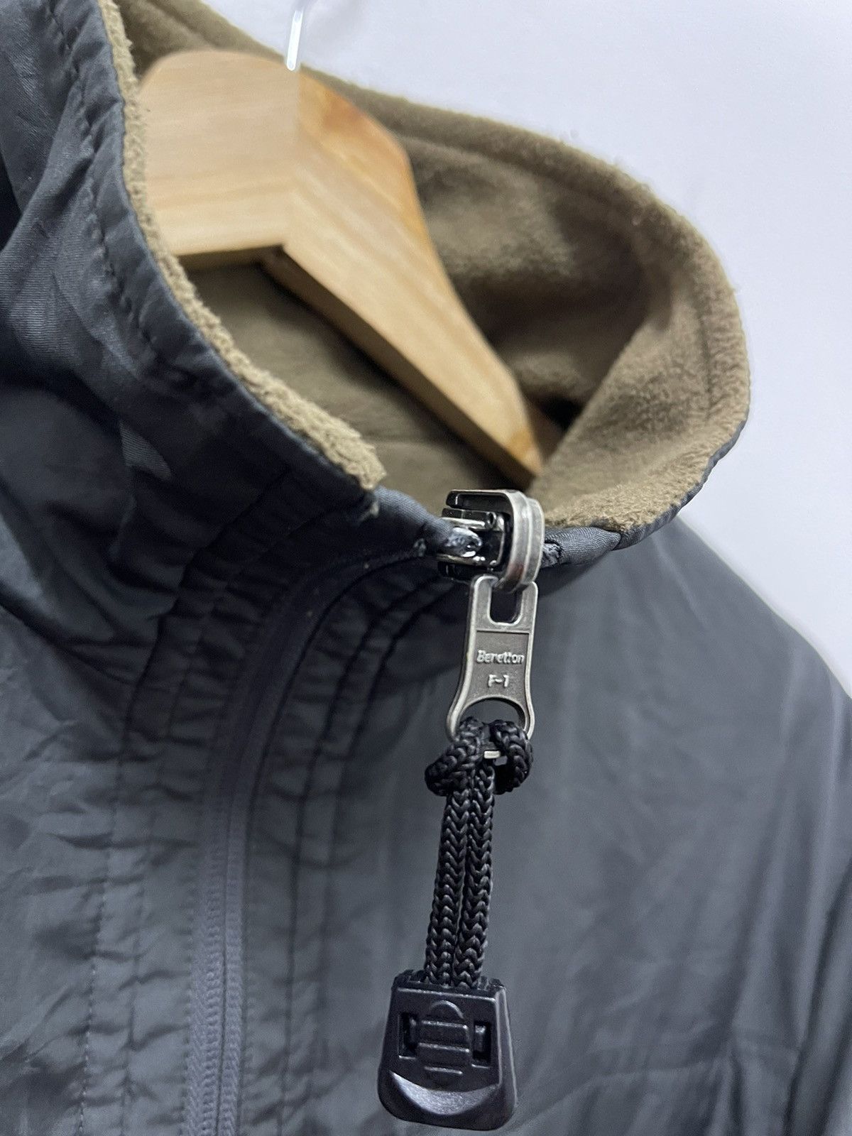 Benetton × Vintage Vintage Benetton Formula 1 Half Zip Anorak Reversible Jacket Size US S / EU 44-46 / 1 - 11 Thumbnail