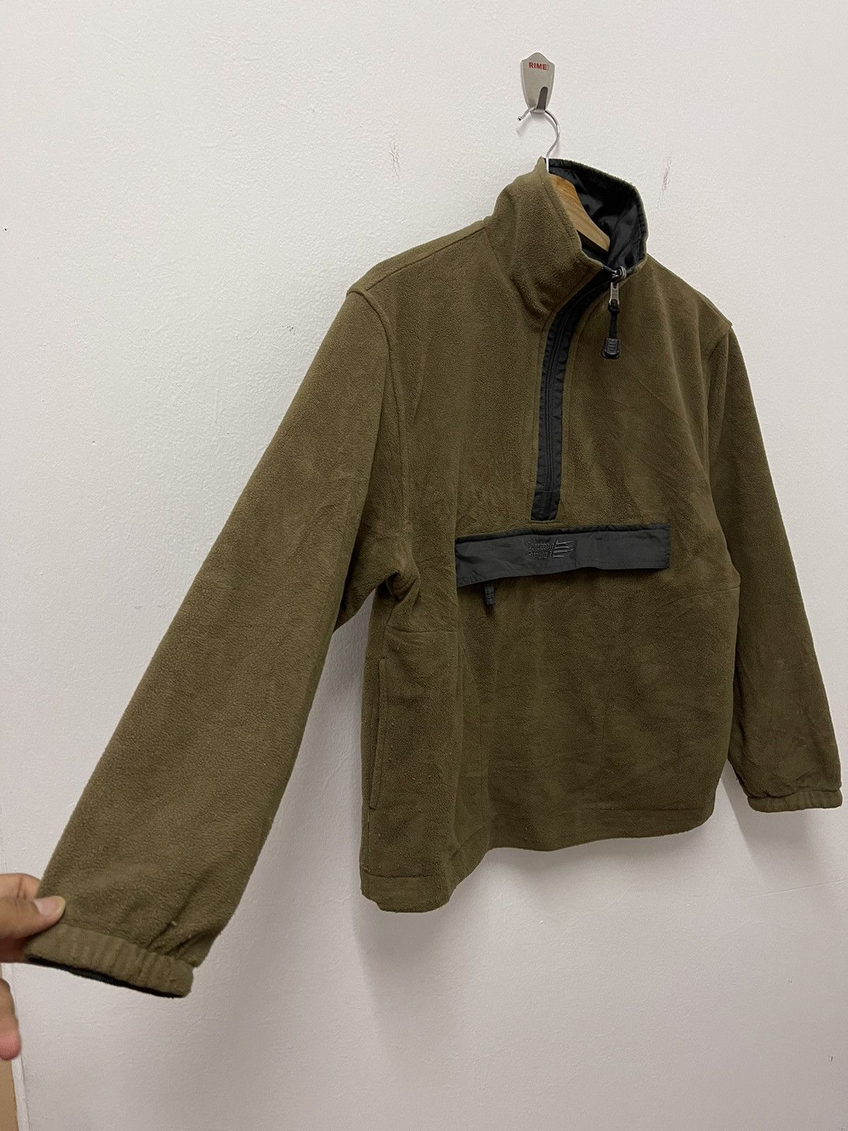Benetton × Vintage Vintage Benetton Formula 1 Half Zip Anorak Reversible Jacket Size US S / EU 44-46 / 1 - 4 Thumbnail