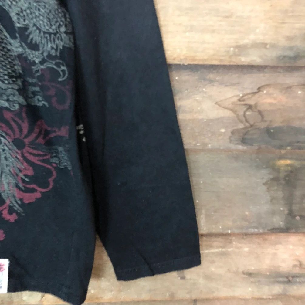Japanese Brand Dragon Japan Black Long Sleeve Shirt #3509 Size US M / EU 48-50 / 2 - 12 Thumbnail