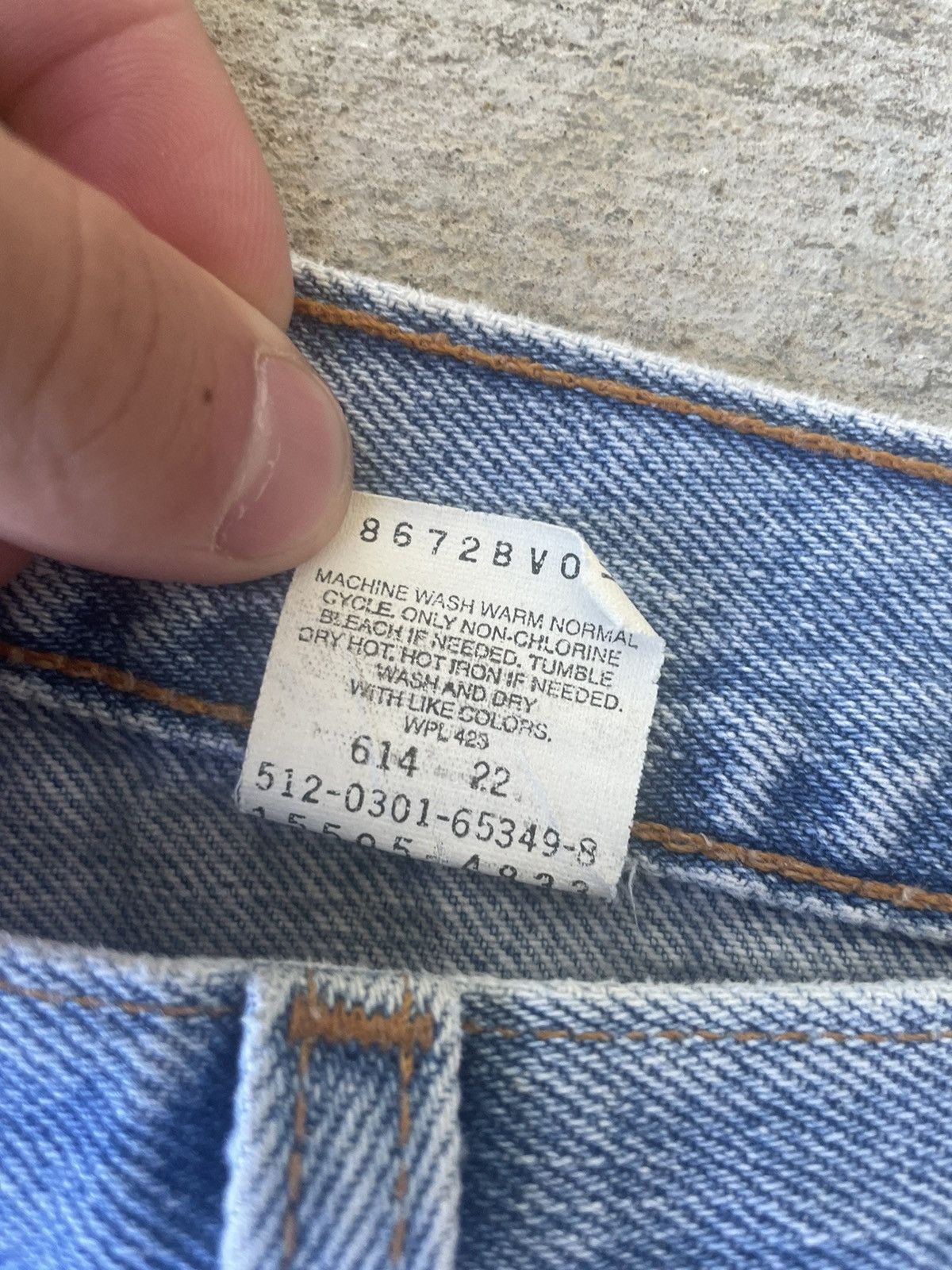 Levi's Vintage 90s Levi’s 505 Custom Frayed Lower Rise Jeans Size 30" / US 8 / IT 44 - 5 Thumbnail