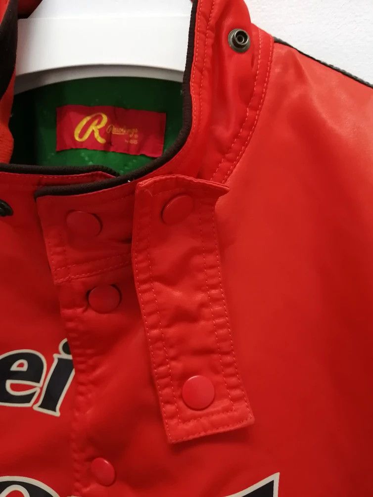 Asics Vintage Rawlings FUKUOKA DAIEI HAWKS by ASICS Varsity Size US L / EU 52-54 / 3 - 11 Thumbnail