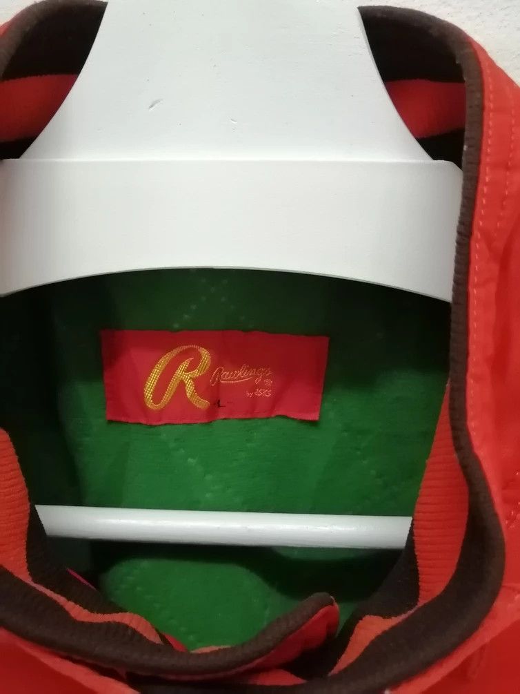 Asics Vintage Rawlings FUKUOKA DAIEI HAWKS by ASICS Varsity Size US L / EU 52-54 / 3 - 9 Thumbnail