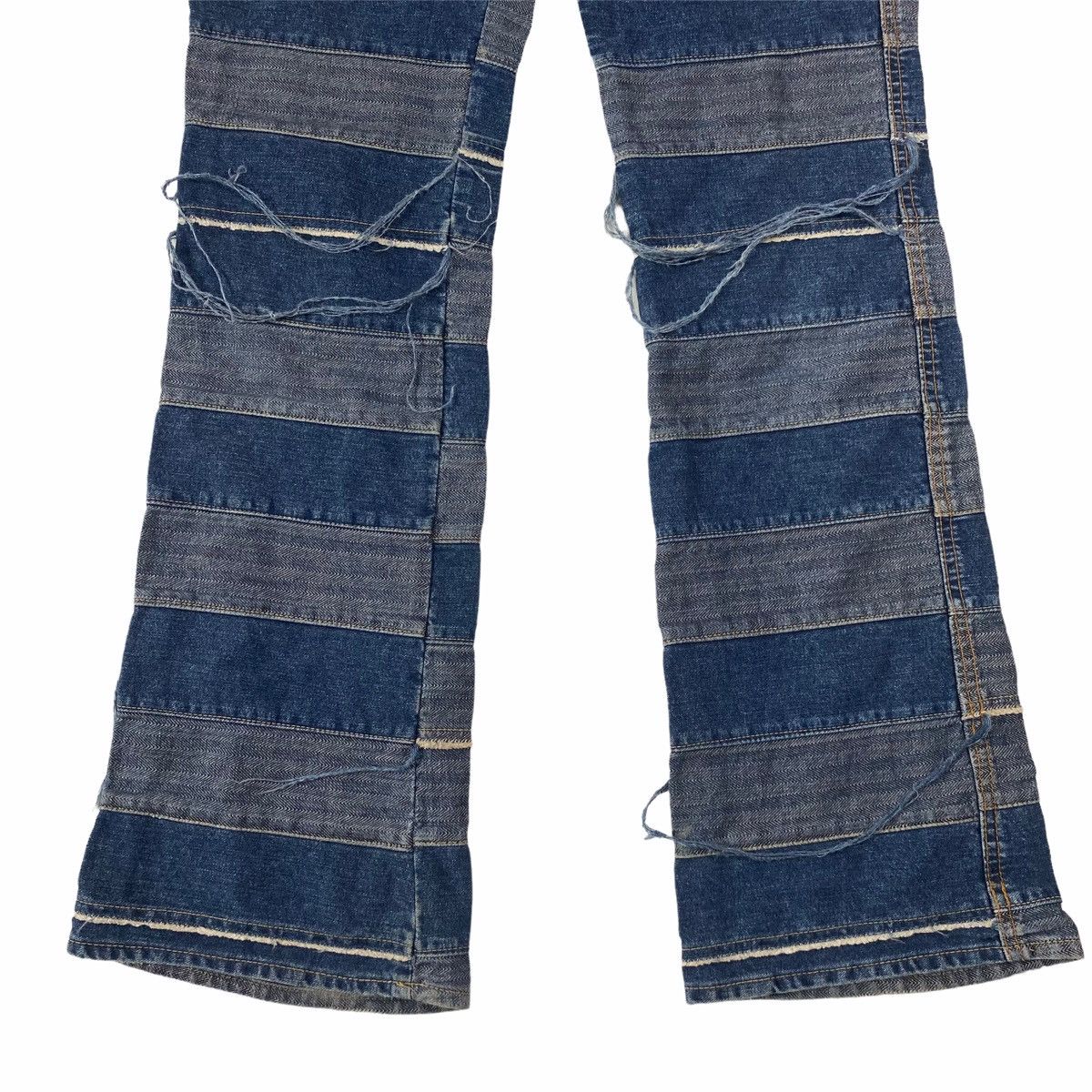 Hysteric Glamour 1990s Hysteric Glamour - Kinky Patchwork Hagi Denim Pants Size US 29 - 5 Thumbnail