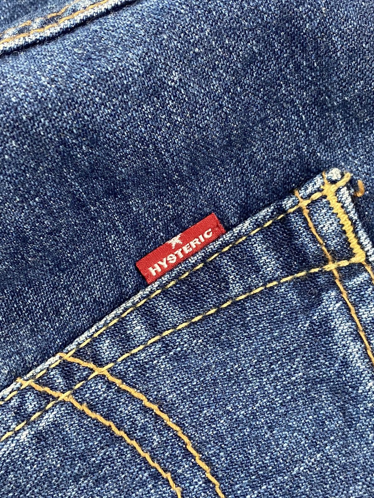 Hysteric Glamour 1990s Hysteric Glamour - Kinky Patchwork Hagi Denim Pants Size US 29 - 7 Thumbnail