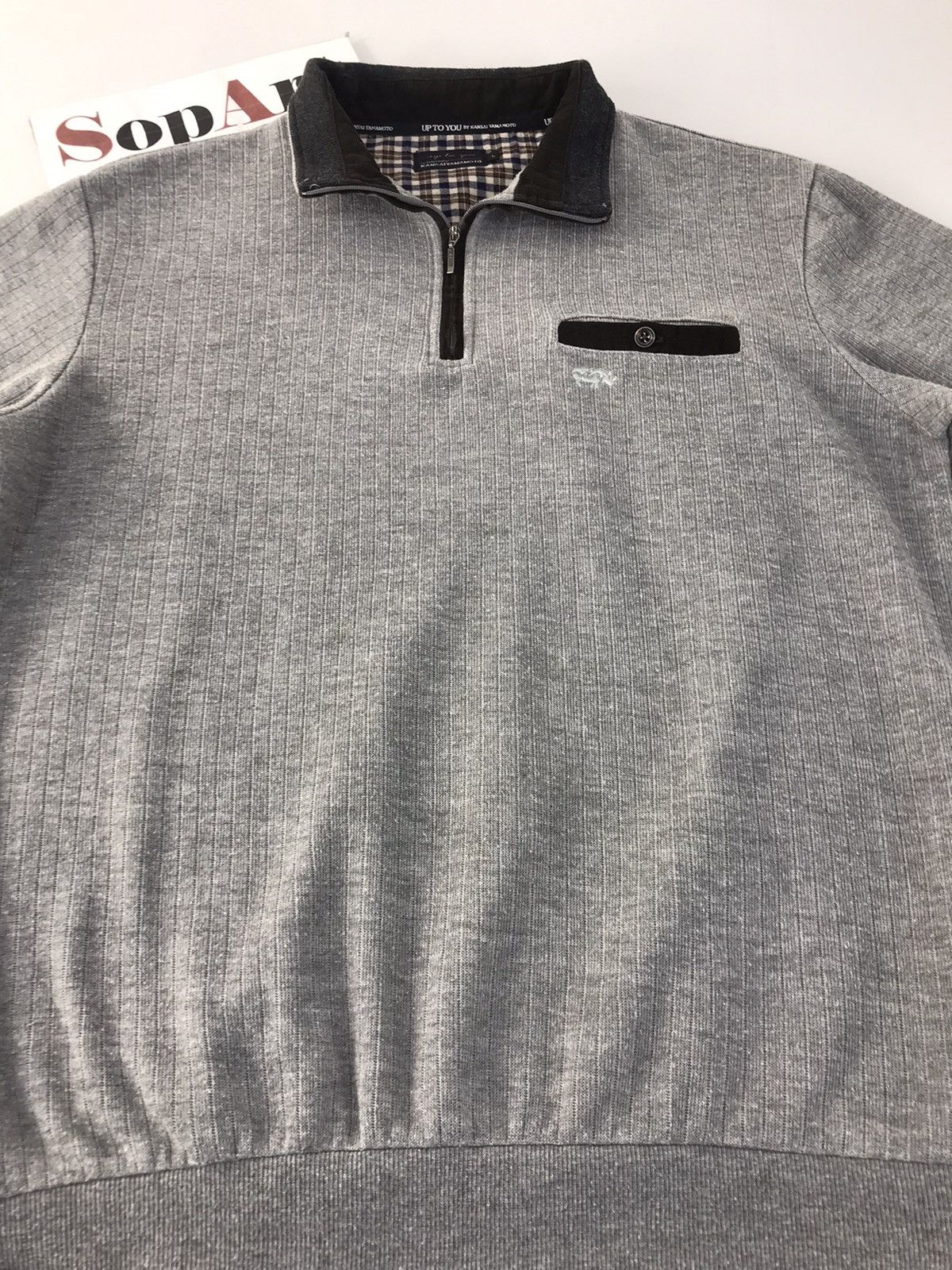 Other Sweatshirt Up To You By Kansai Yamamoto Singgle Pocket Style Size US L / EU 52-54 / 3 - 3 Thumbnail