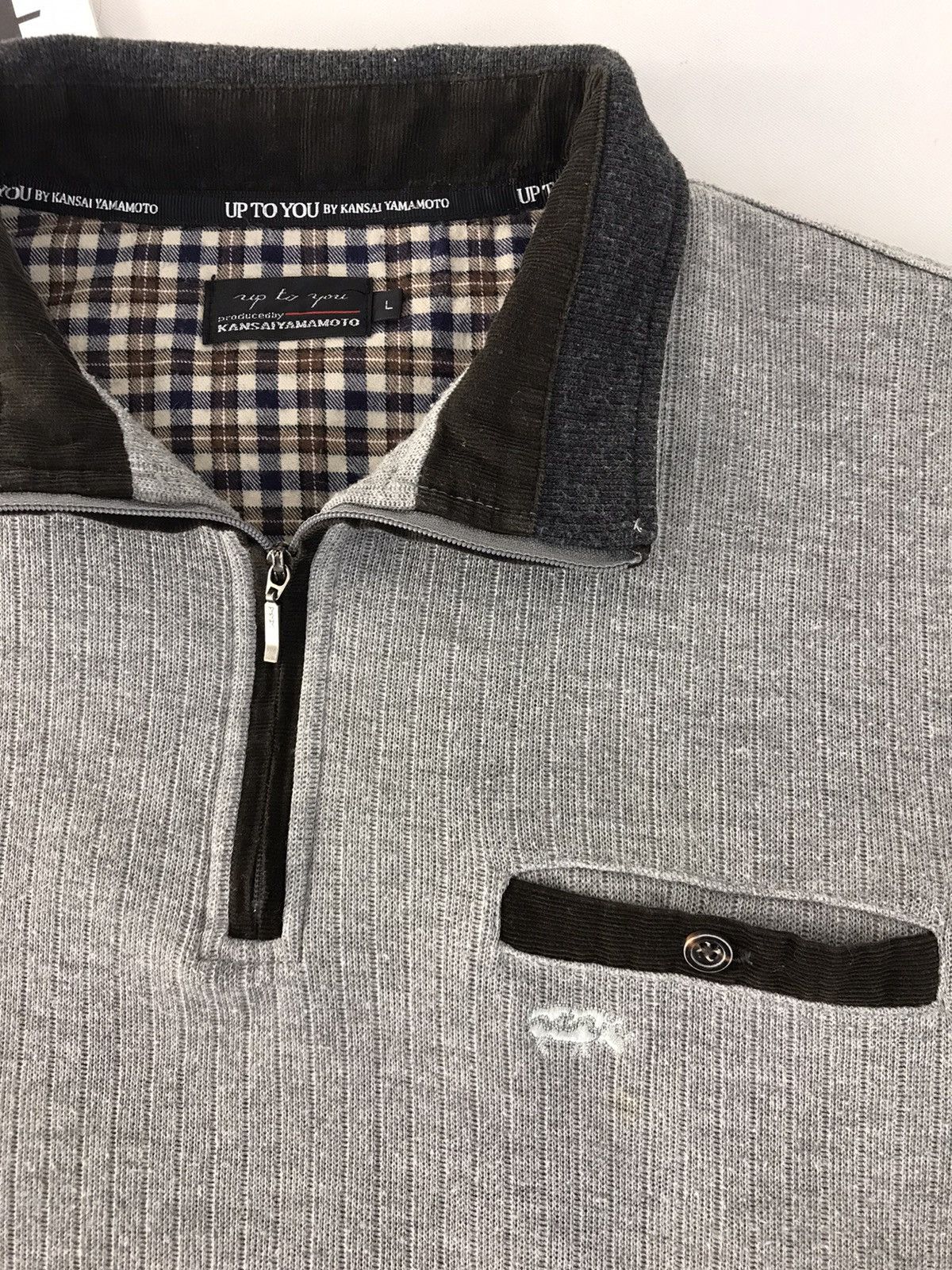 Other Sweatshirt Up To You By Kansai Yamamoto Singgle Pocket Style Size US L / EU 52-54 / 3 - 4 Thumbnail