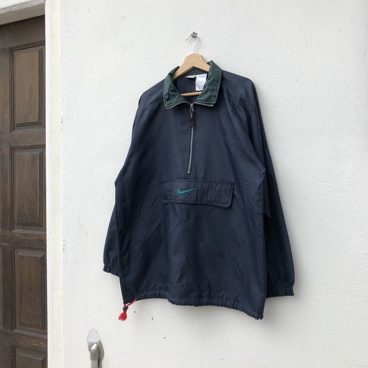 Nike VINTAGE Y2K NIKE ANORAK JACKET CENTRE LOGO Size US L / EU 52-54 / 3 - 2 Thumbnail