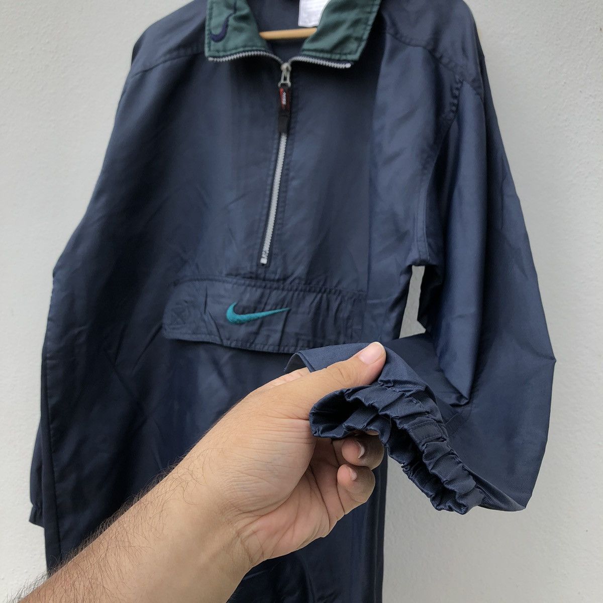 Nike VINTAGE Y2K NIKE ANORAK JACKET CENTRE LOGO Size US L / EU 52-54 / 3 - 8 Thumbnail