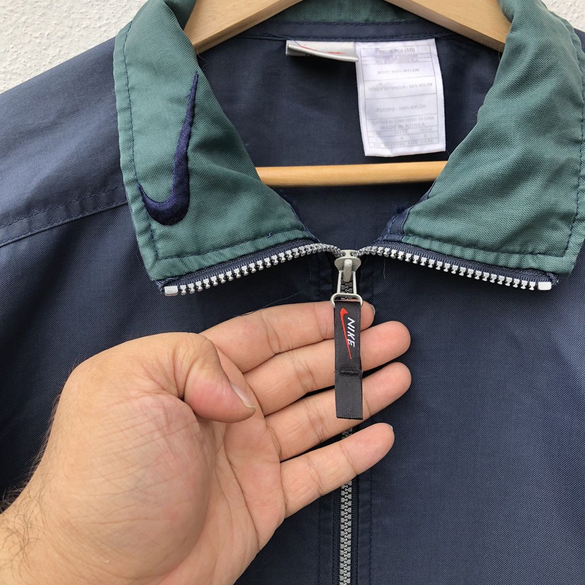 Nike VINTAGE Y2K NIKE ANORAK JACKET CENTRE LOGO Size US L / EU 52-54 / 3 - 6 Thumbnail