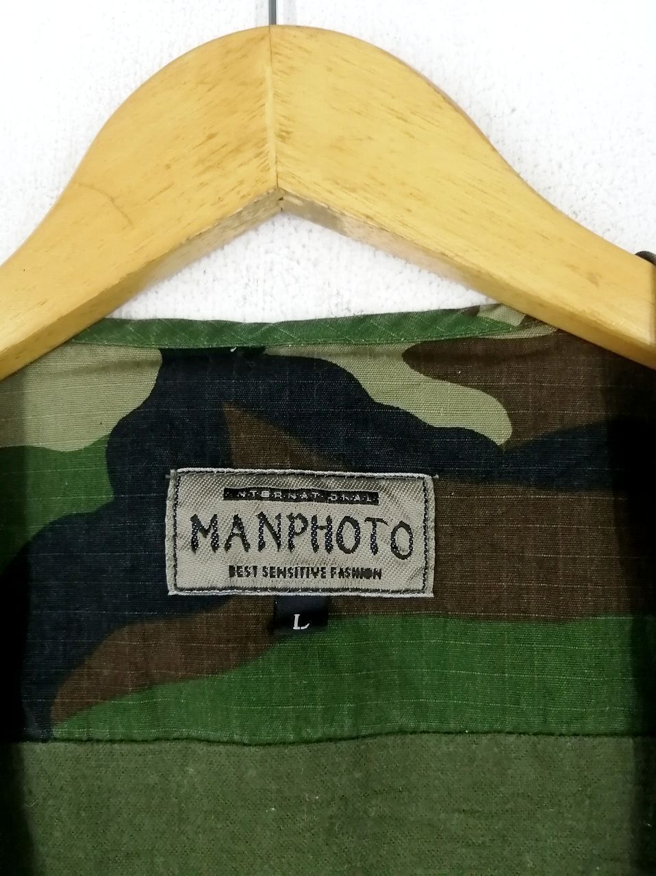 Japanese Brand Tactical Manphoto Camo Vest Size US L / EU 52-54 / 3 - 9 Thumbnail