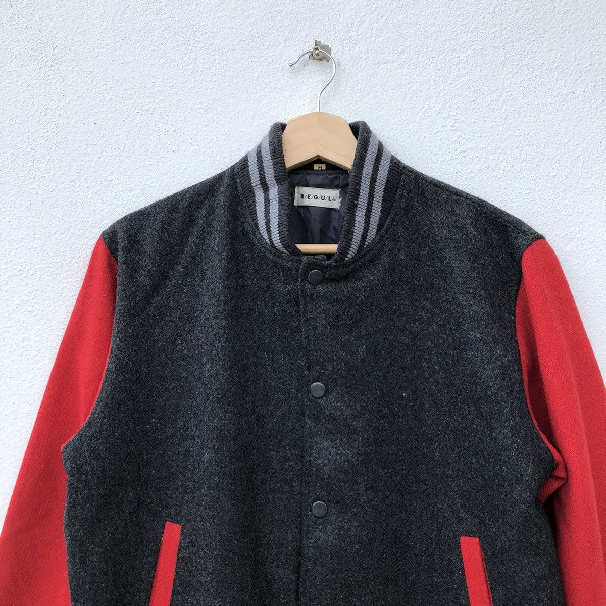 Japanese Brand VARSITY JACKET BEGUL RARE DESIGN Size US M / EU 48-50 / 2 - 4 Thumbnail