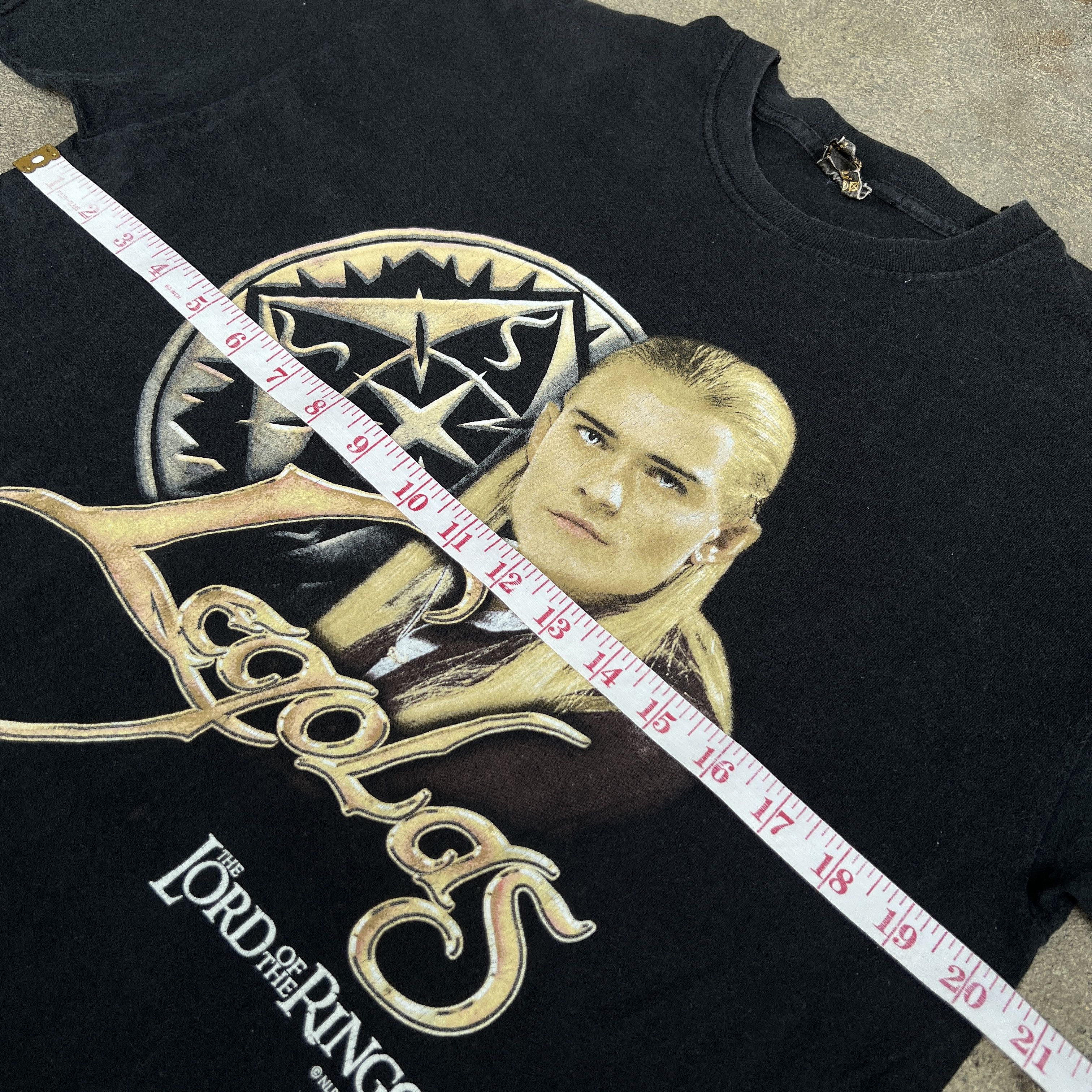 Vintage Vintage Lord of the Rings Two Towers Legolas Promo Tee Size US L / EU 52-54 / 3 - 9 Thumbnail