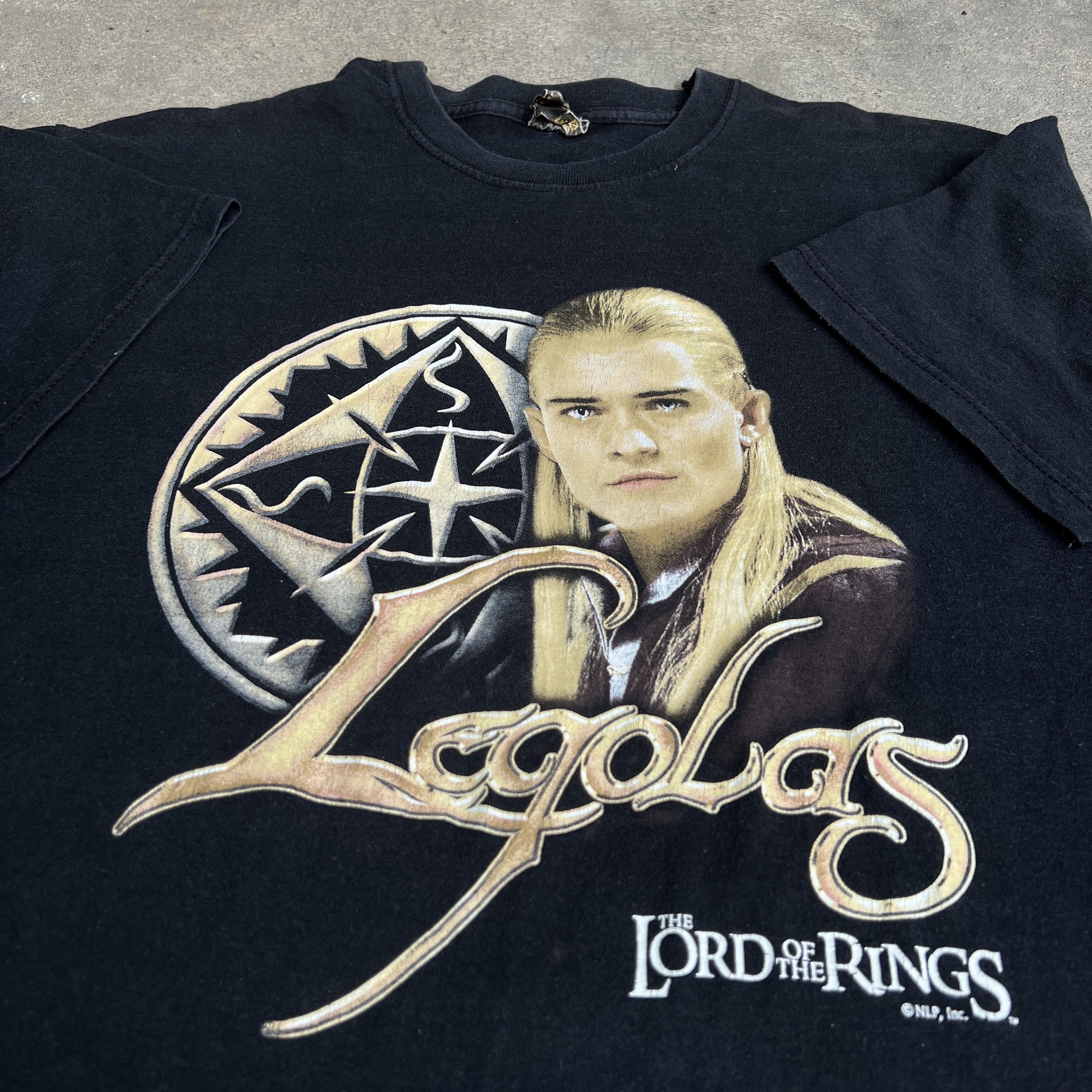 Vintage Vintage Lord of the Rings Two Towers Legolas Promo Tee Size US L / EU 52-54 / 3 - 2 Thumbnail