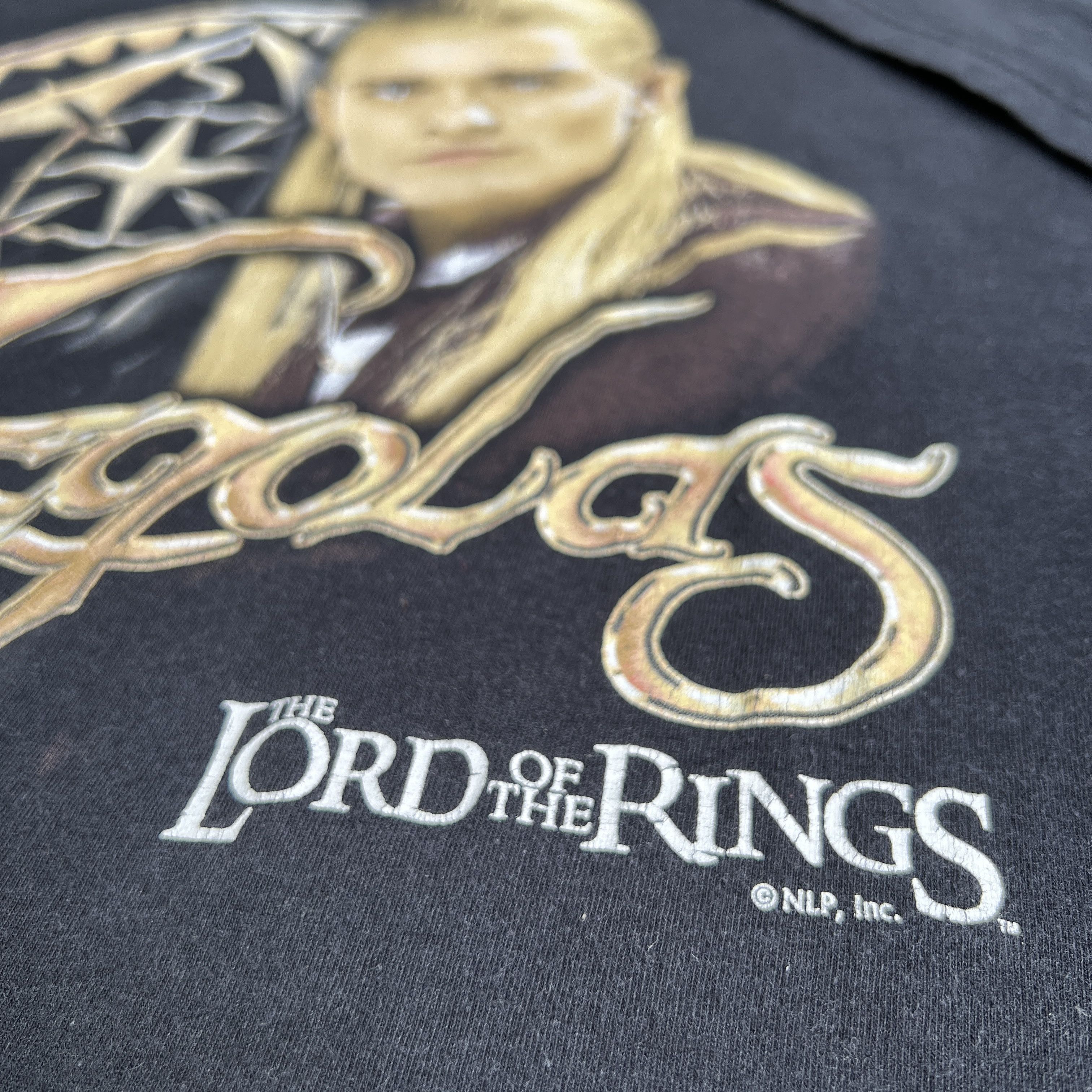 Vintage Vintage Lord of the Rings Two Towers Legolas Promo Tee Size US L / EU 52-54 / 3 - 3 Thumbnail