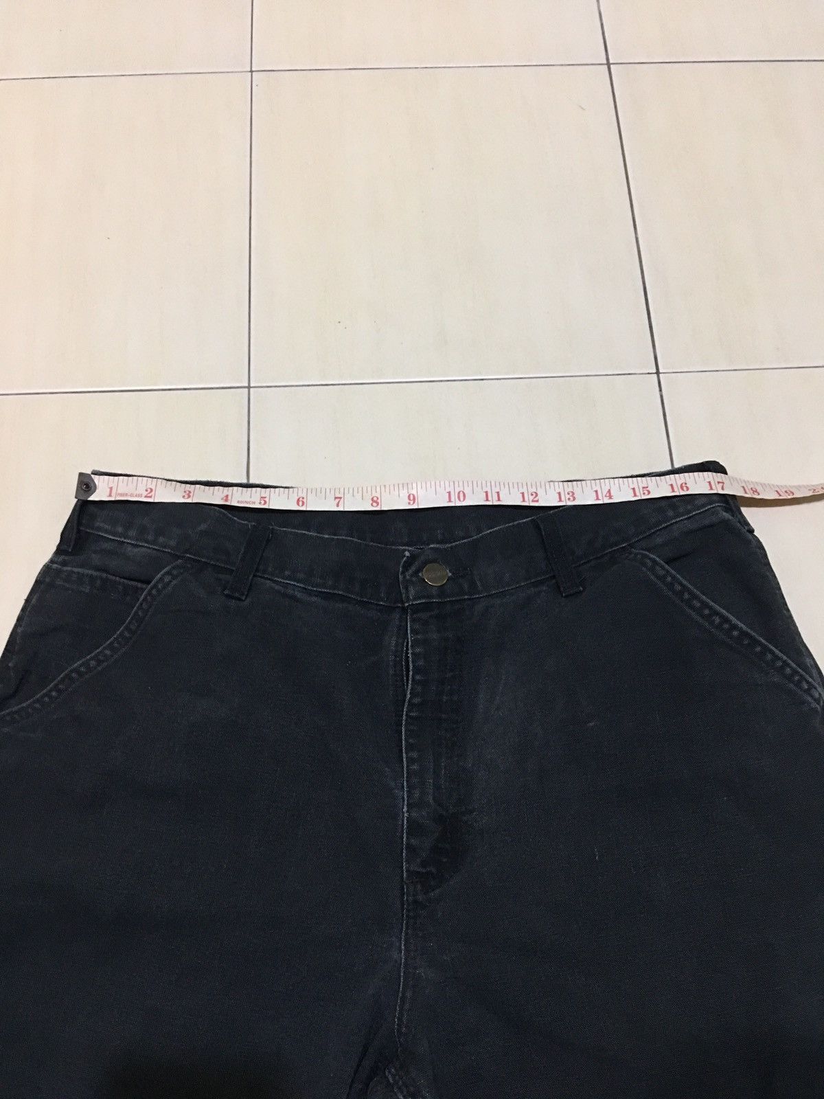 Carhartt × Carhartt Wip Vintage Carhartt Cargo Short pants work pants canvas cotton Size US 35 - 8 Thumbnail