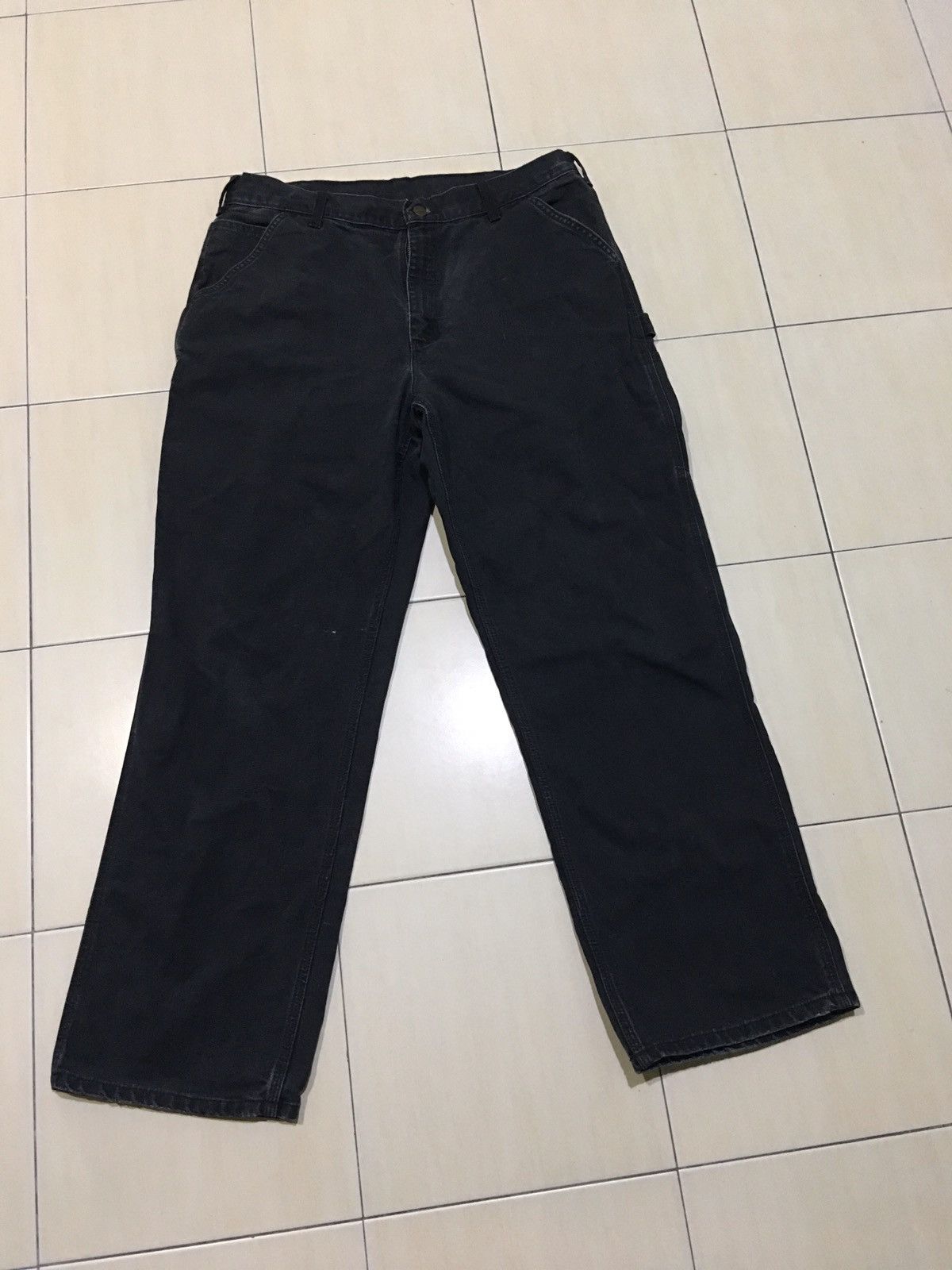 Carhartt × Carhartt Wip Vintage Carhartt Cargo Short pants work pants canvas cotton Size US 35 - 7 Thumbnail