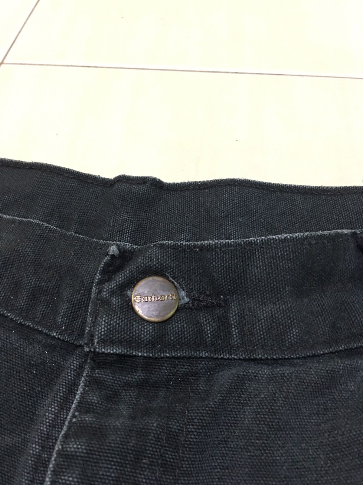 Carhartt × Carhartt Wip Vintage Carhartt Cargo Short pants work pants canvas cotton Size US 35 - 6 Thumbnail