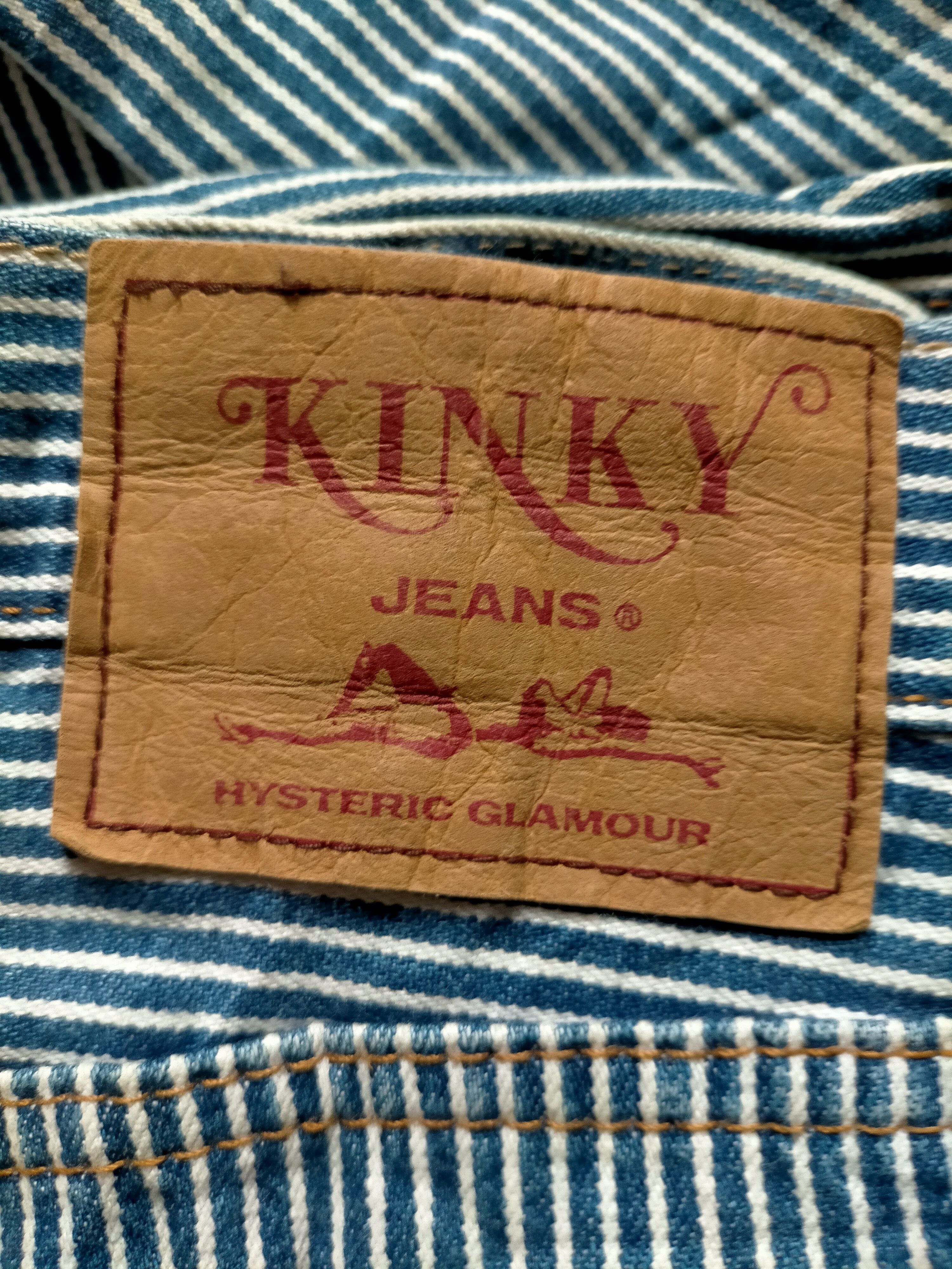 Hysteric Glamour Hysteric Glamour Hickory Stripe Carpenter Jeans Size US 32 / EU 48 - 12 Thumbnail