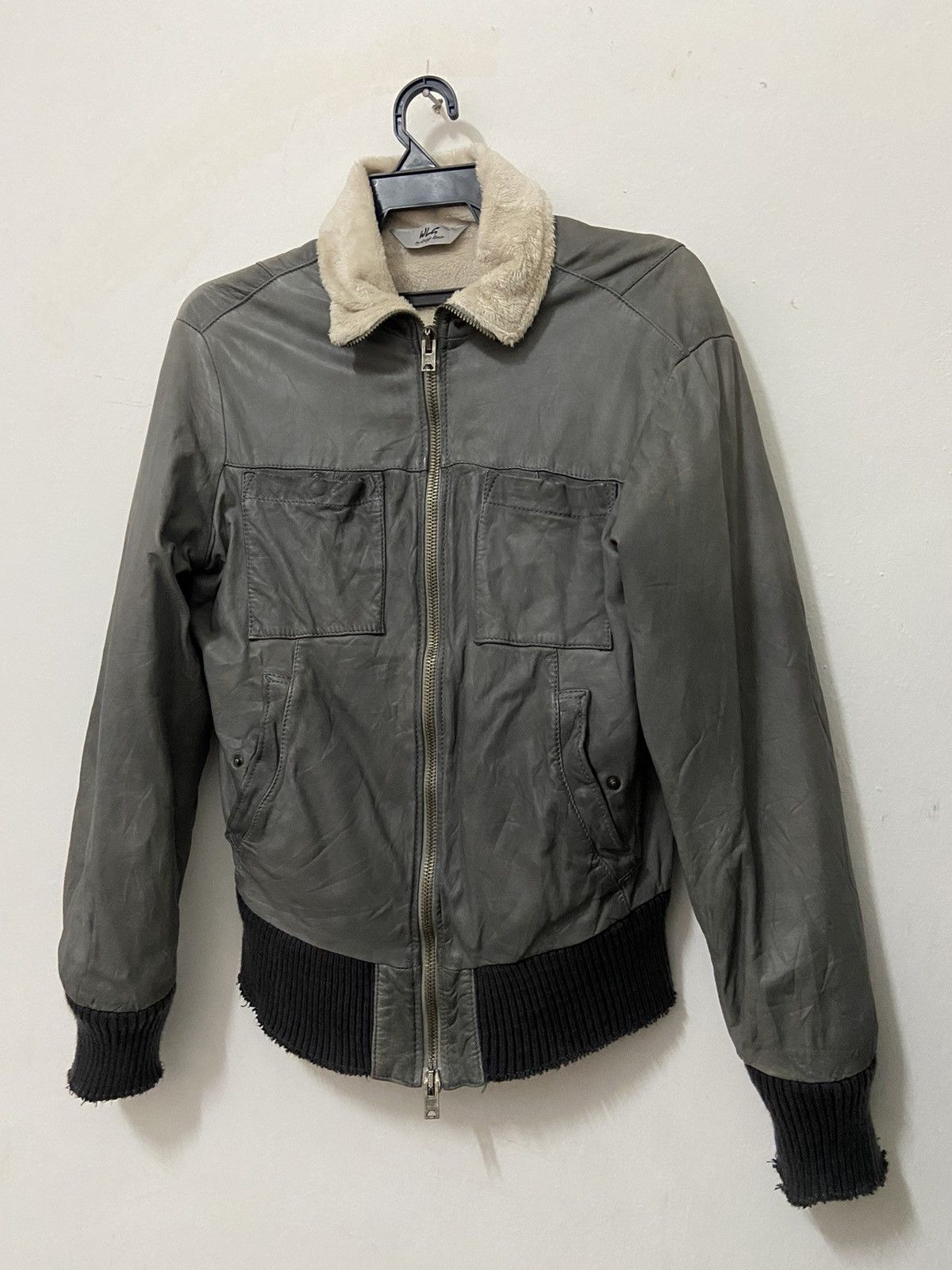 Giorgio Brato Giorgio Brato Distressed Leather Jacket Size US S / EU 44-46 / 1 - 2 Thumbnail
