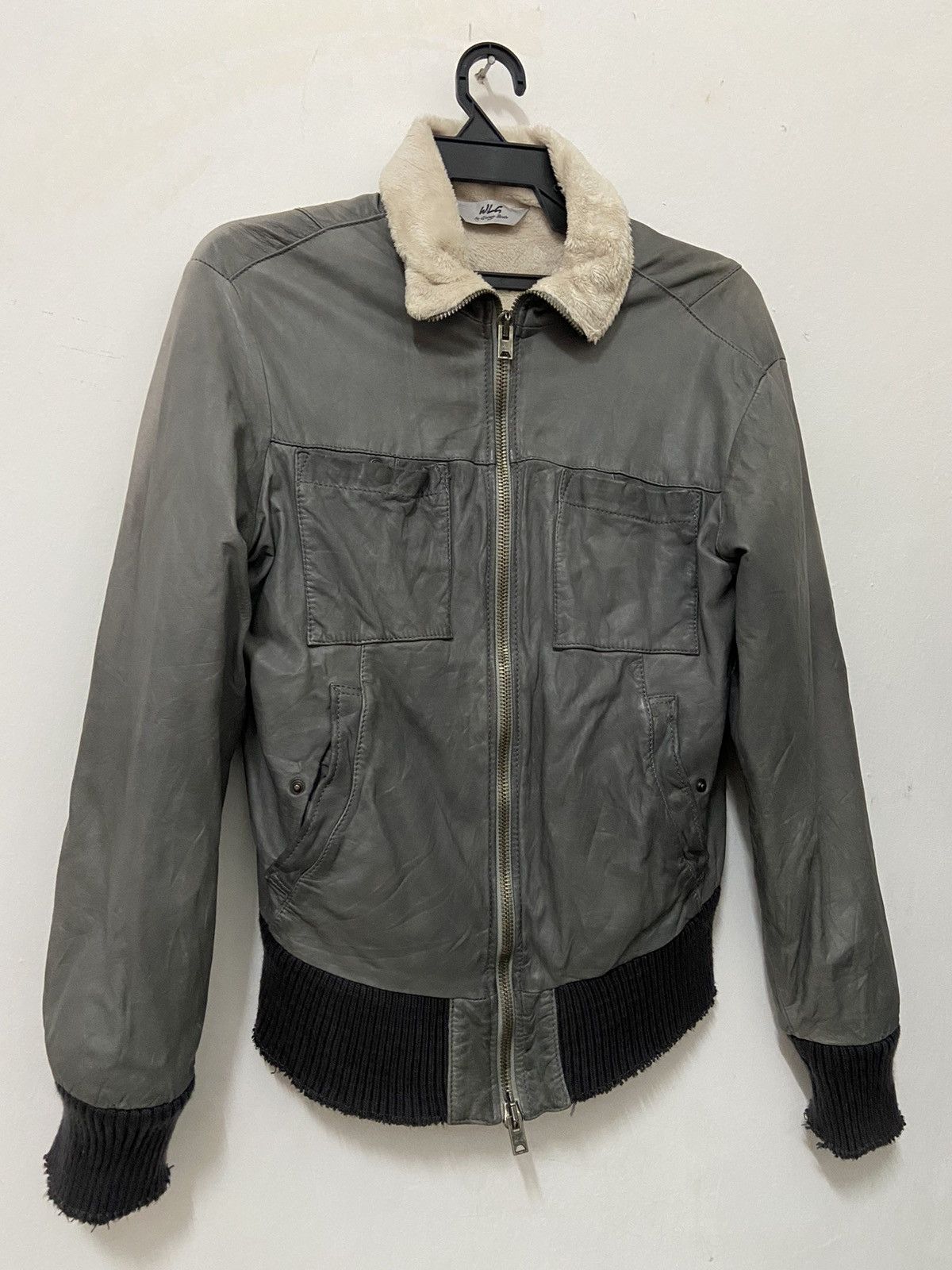 Giorgio Brato Giorgio Brato Distressed Leather Jacket Size US S / EU 44-46 / 1 - 1 Thumbnail
