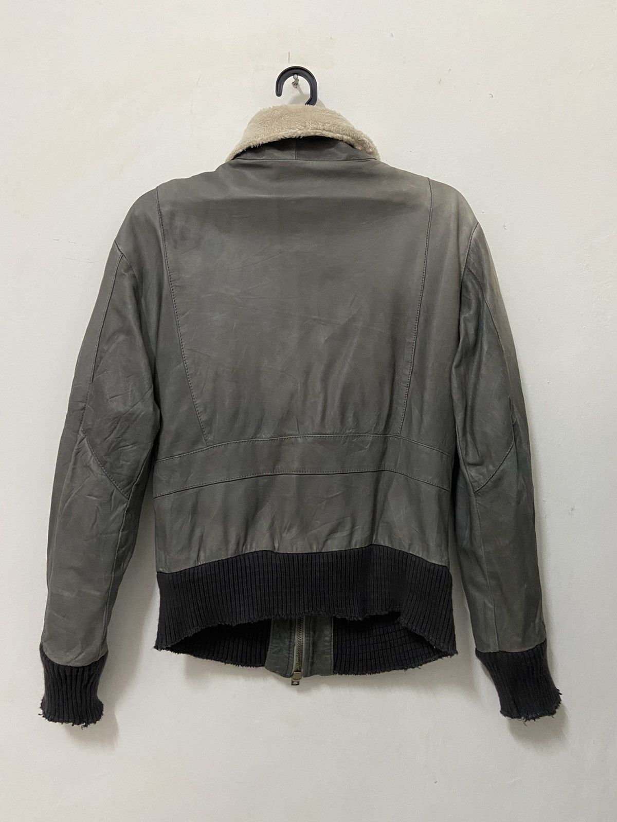 Giorgio Brato Giorgio Brato Distressed Leather Jacket Size US S / EU 44-46 / 1 - 5 Thumbnail